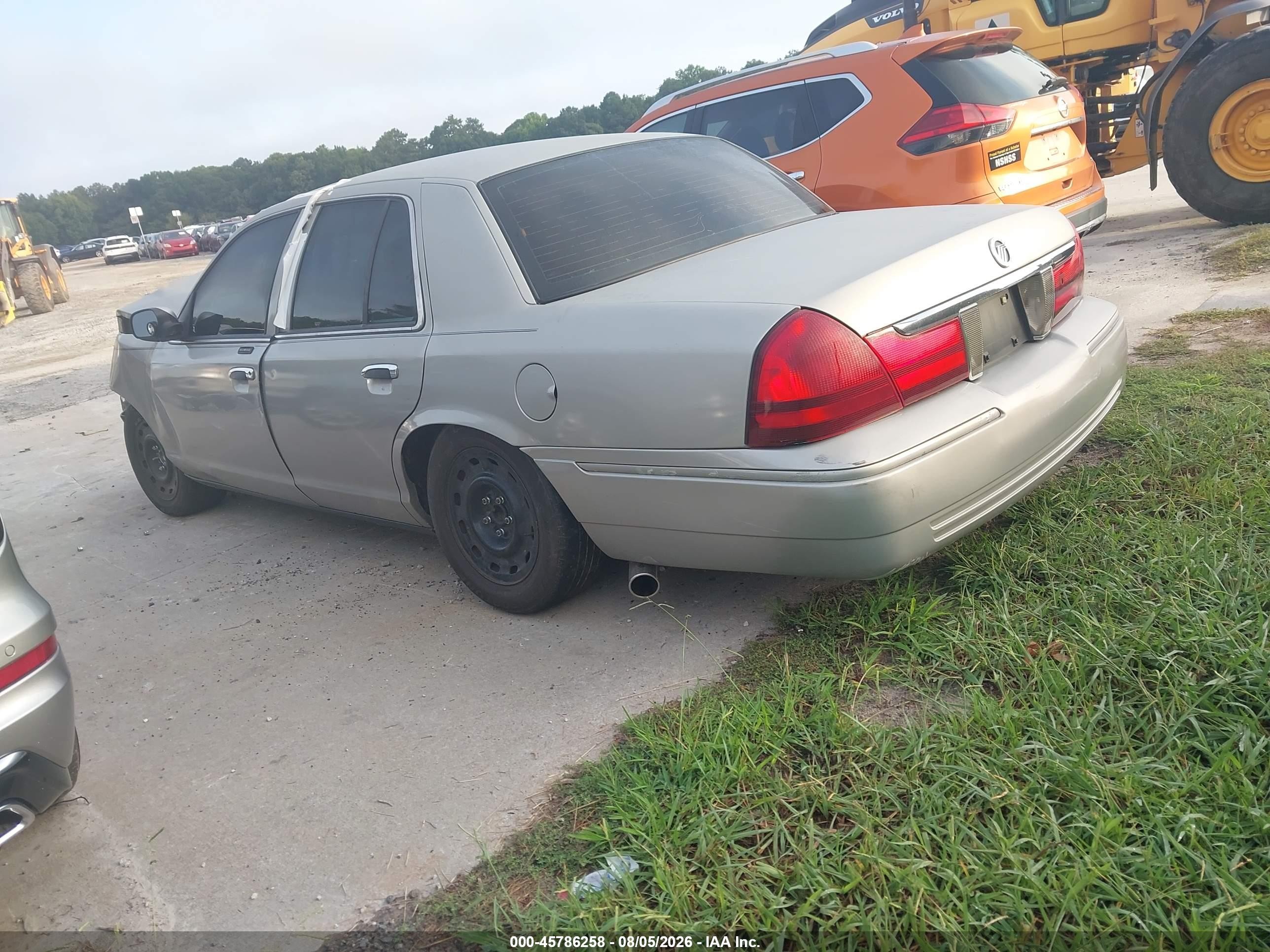 2005 Mercury Grand Marquis Gs Silver vin: 2MEFM74W65X637911