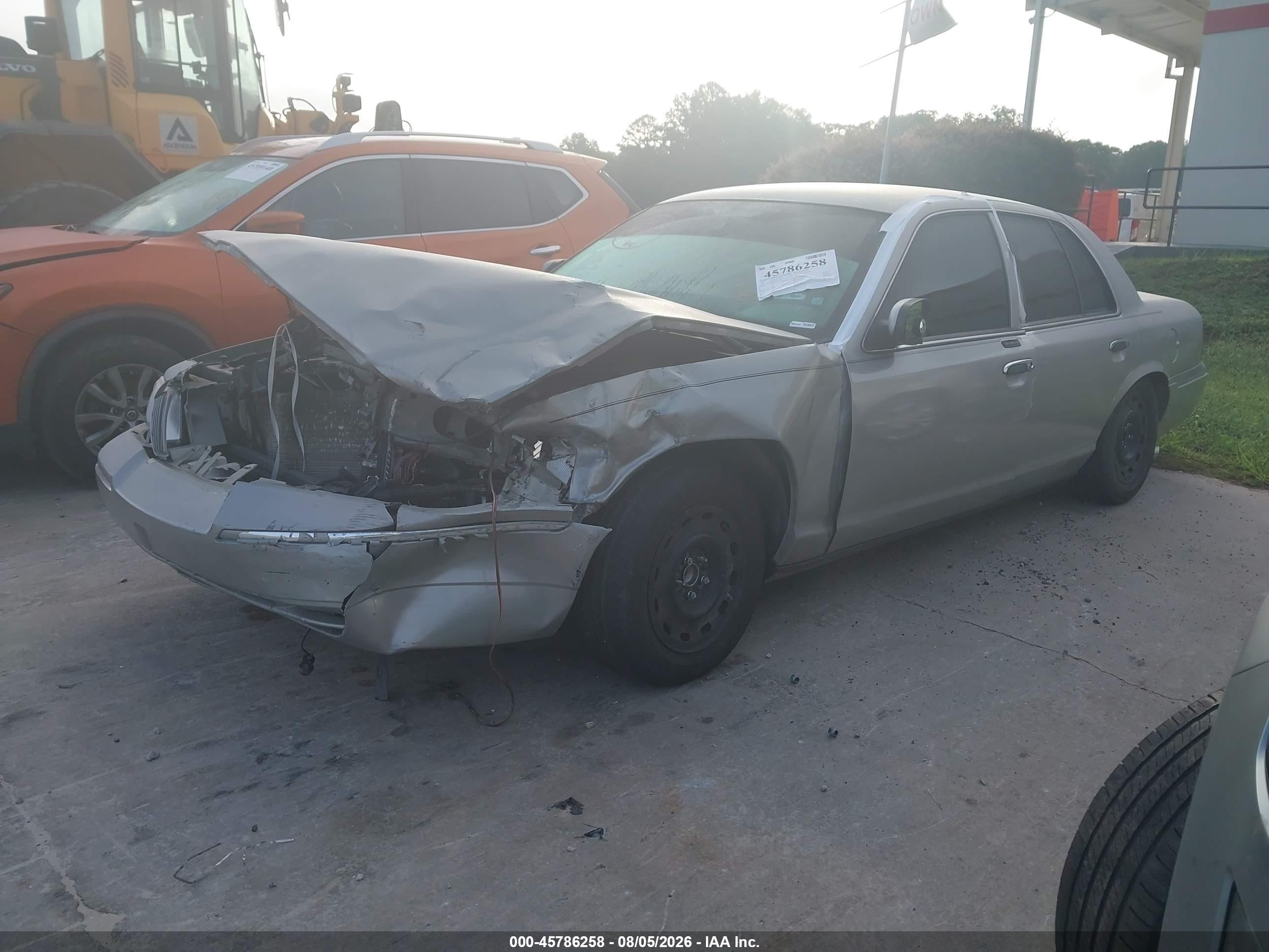 2005 Mercury Grand Marquis Gs Silver vin: 2MEFM74W65X637911