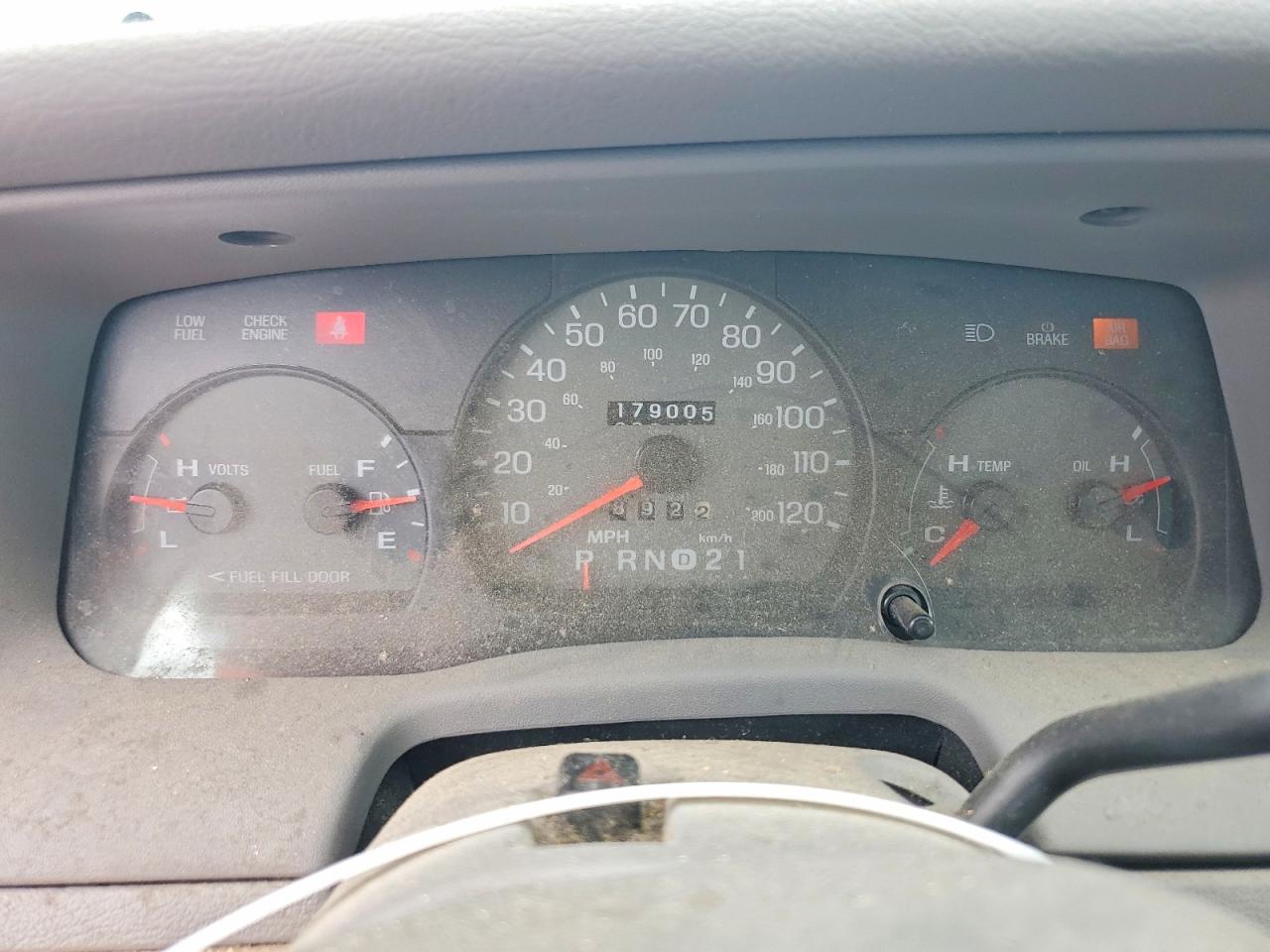 2001 Mercury Grand Marquis Gs Blue vin: 2MEFM74W71X601719
