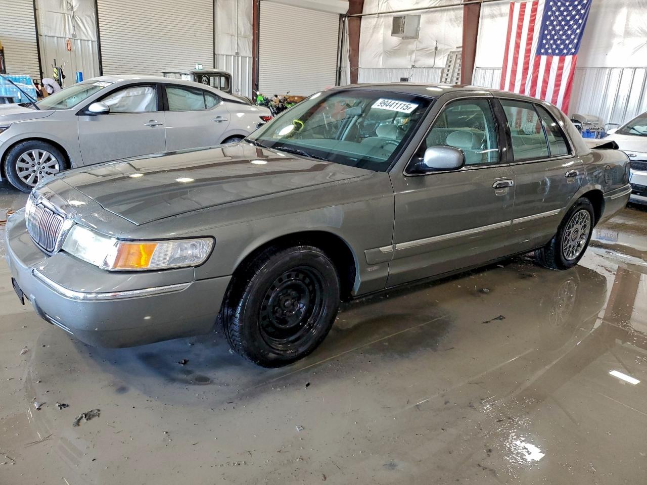 2002 Mercury Grand Marquis Gs Gray vin: 2MEFM74W72X655748