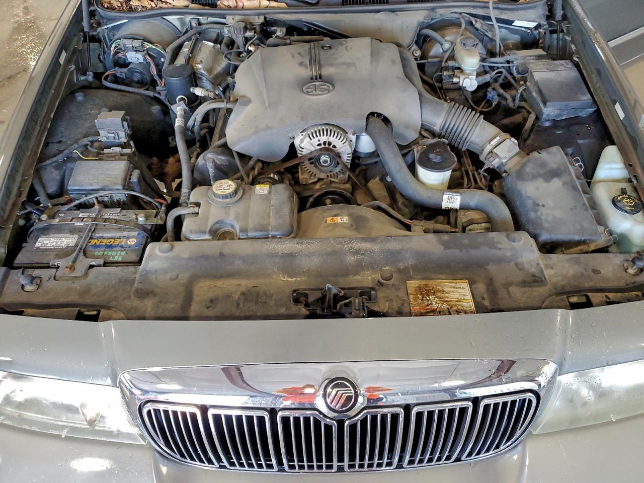 2002 Mercury Grand Marquis Gs Gray vin: 2MEFM74W72X655748