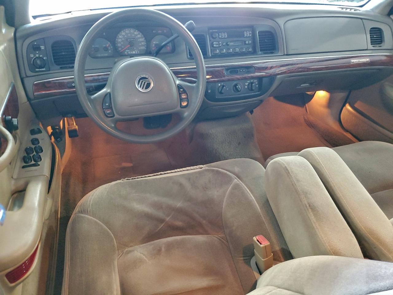 2002 Mercury Grand Marquis Gs Gray vin: 2MEFM74W72X655748