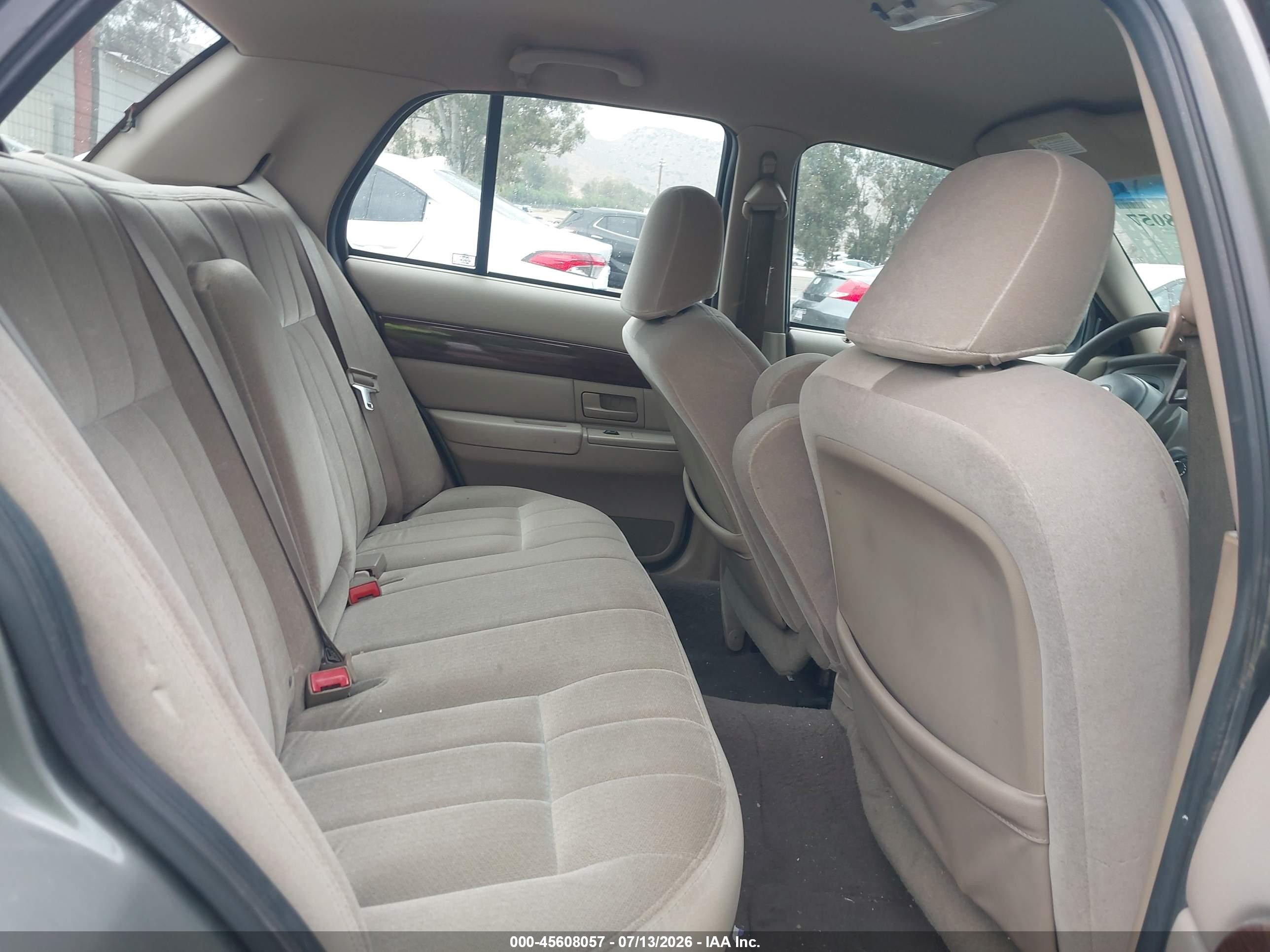 2003 Mercury Grand Marquis Gs Gray vin: 2MEFM74W73X662023
