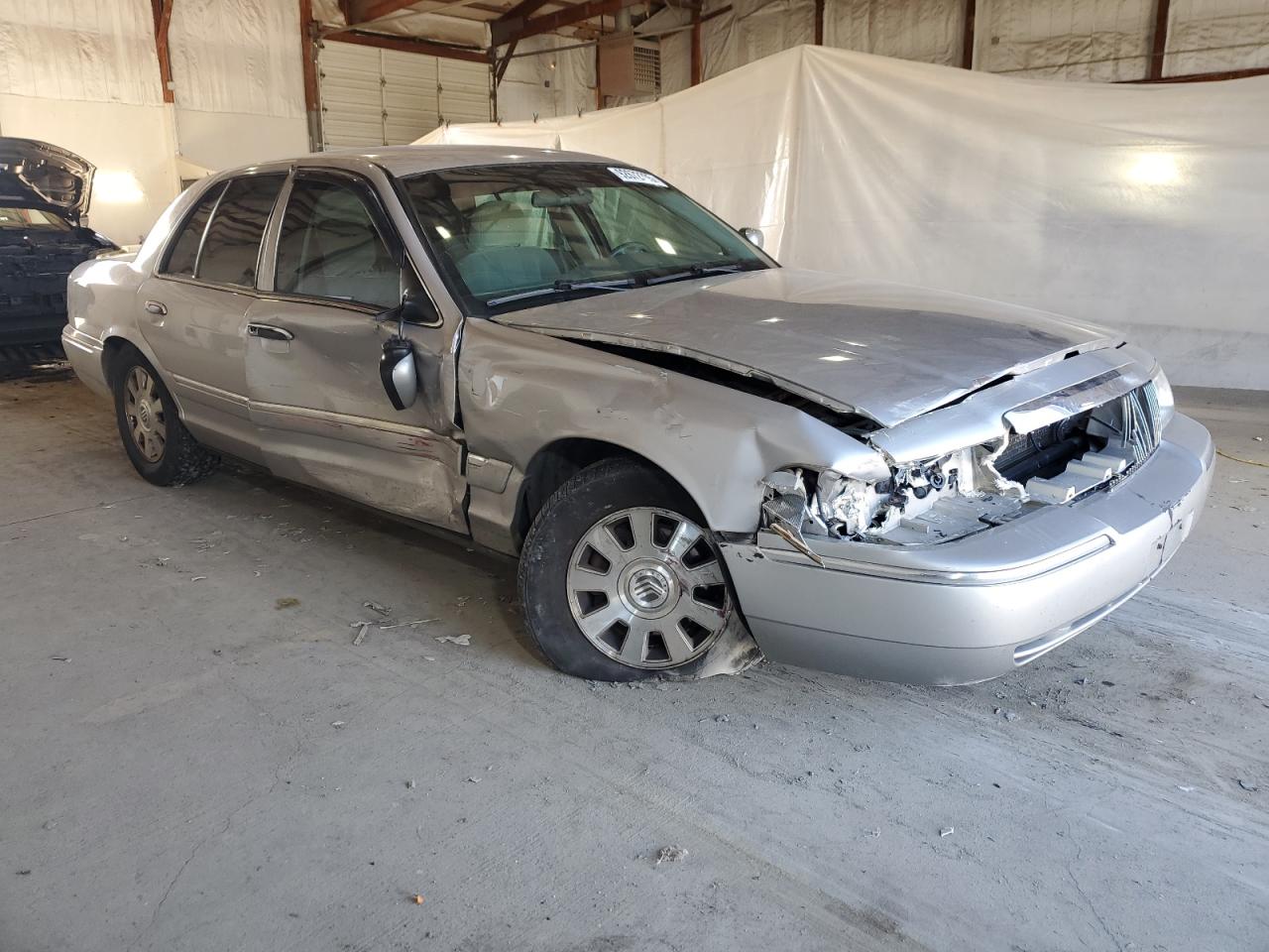 2004 Mercury Grand Marquis Gs Gray vin: 2MEFM74W74X623434