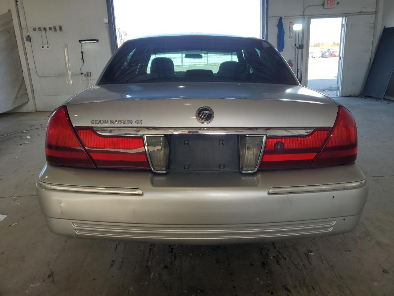 2004 Mercury Grand Marquis Gs Gray vin: 2MEFM74W74X623434