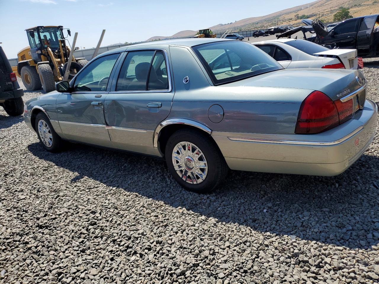 2005 Mercury Grand Marquis Gs Green vin: 2MEFM74W75X609874