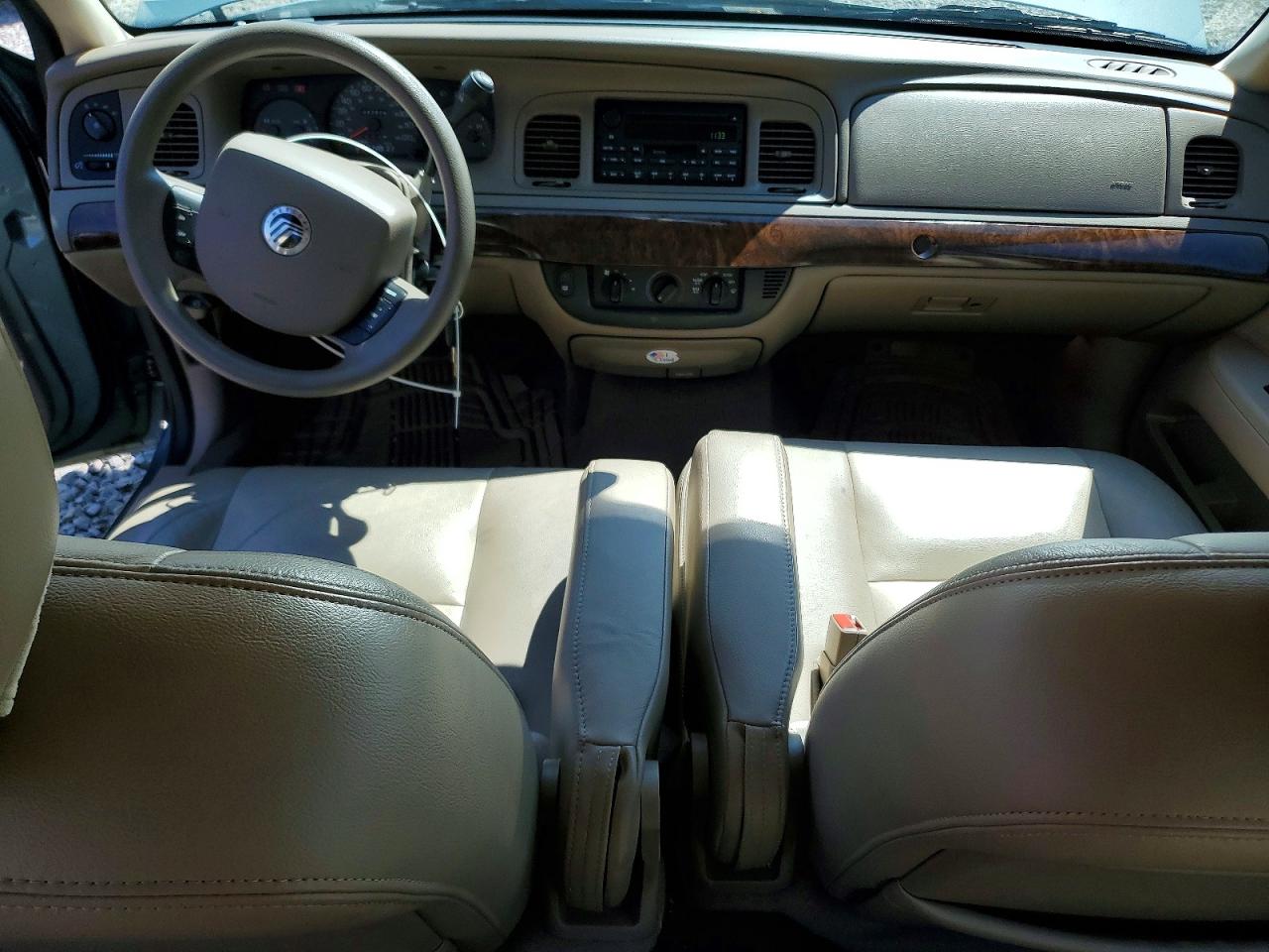2005 Mercury Grand Marquis Gs Green vin: 2MEFM74W75X609874