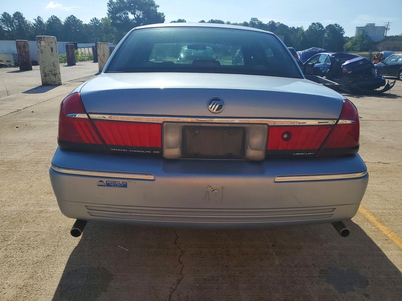 2001 Mercury Grand Marquis Gs Синий vin: 2MEFM74W81X613961