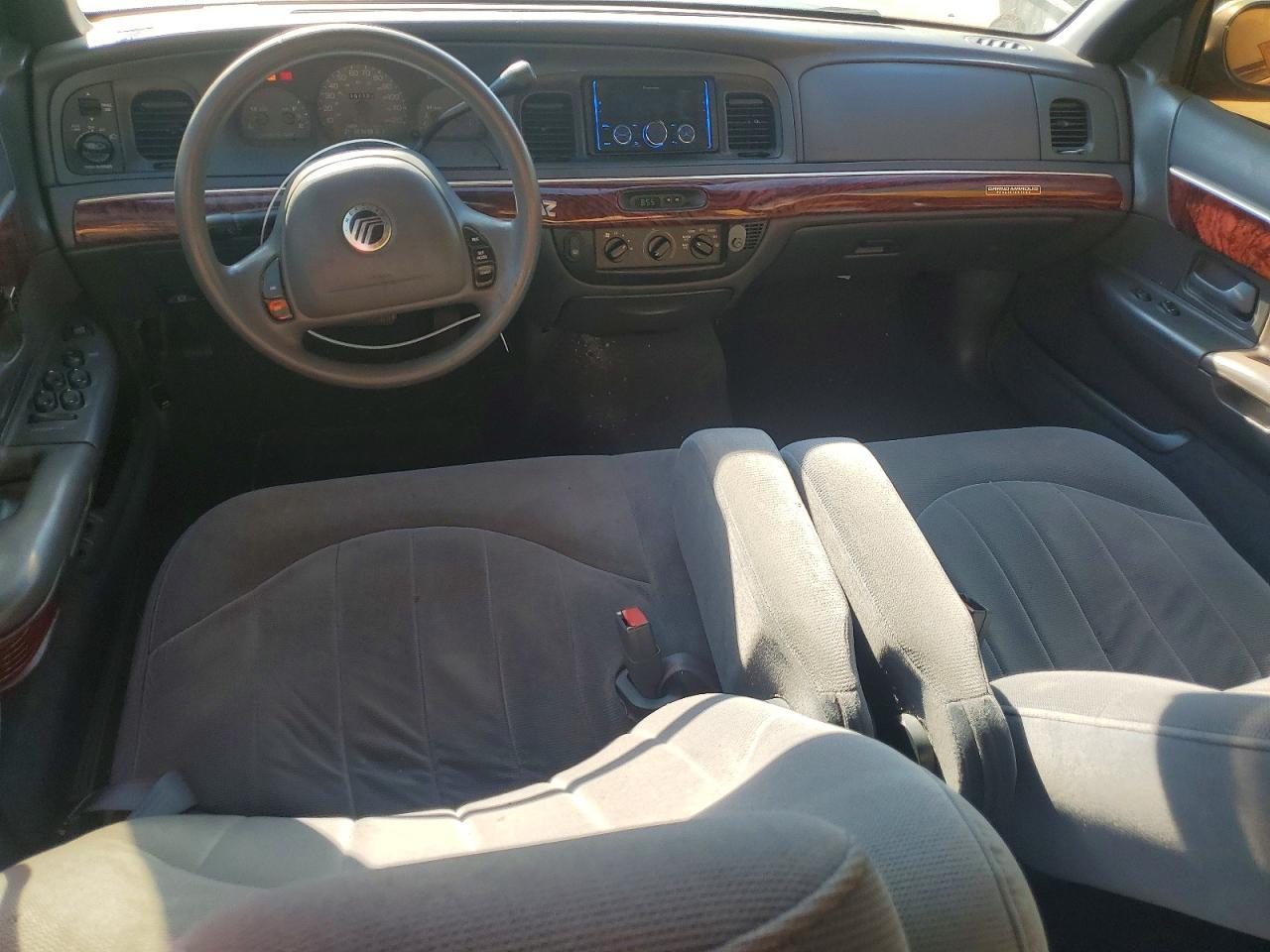 2001 Mercury Grand Marquis Gs Синий vin: 2MEFM74W81X613961