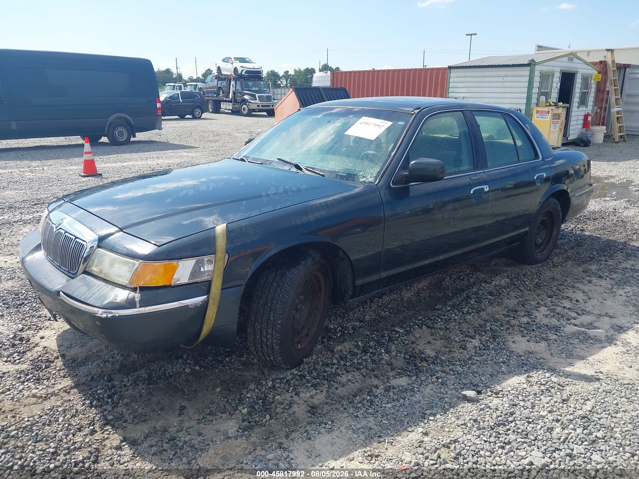 1998 Mercury Grand Marquis   Dark Blue vin: 2MEFM74W8WX622022
