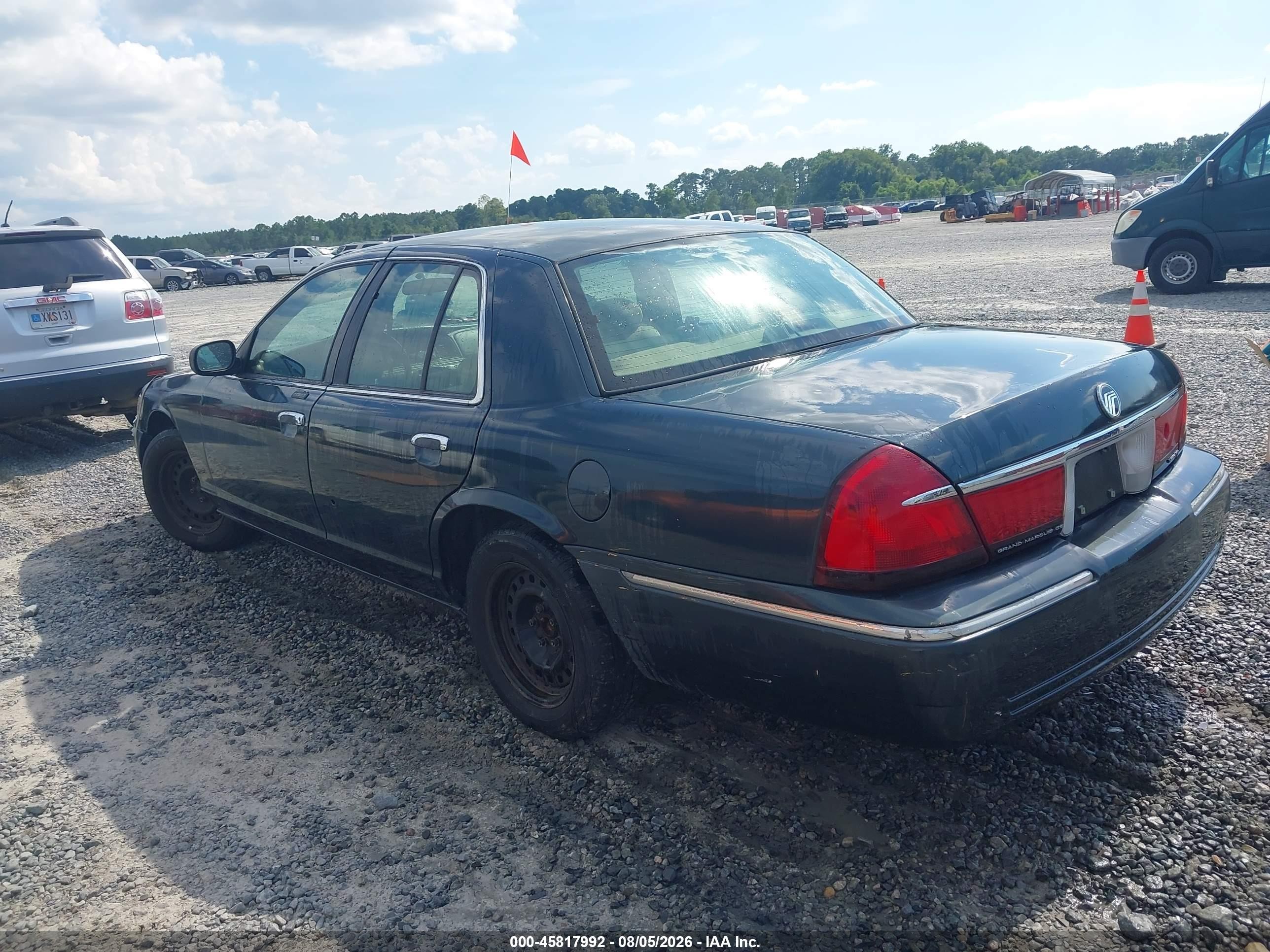 1998 Mercury Grand Marquis   Dark Blue vin: 2MEFM74W8WX622022