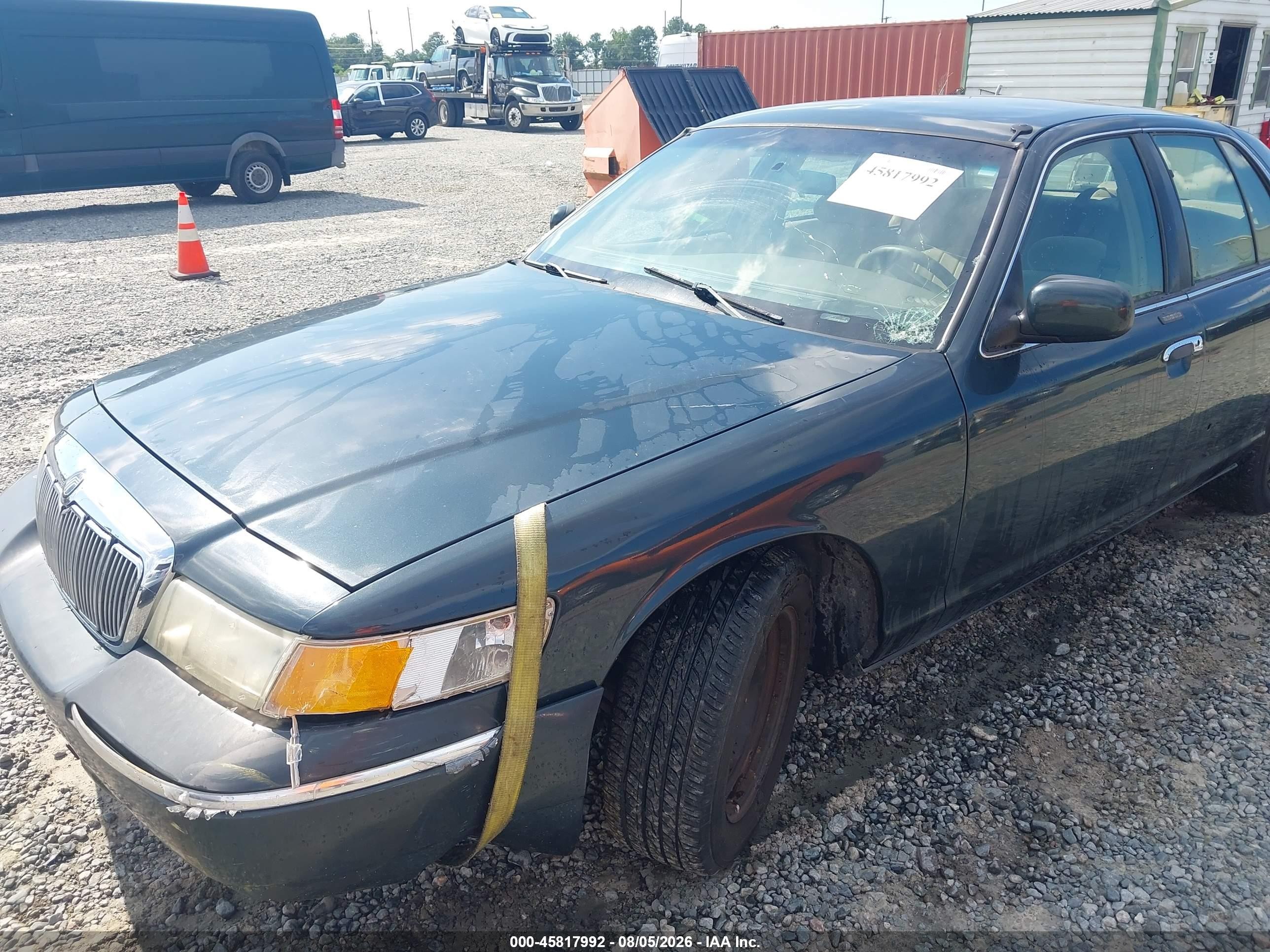1998 Mercury Grand Marquis   Dark Blue vin: 2MEFM74W8WX622022