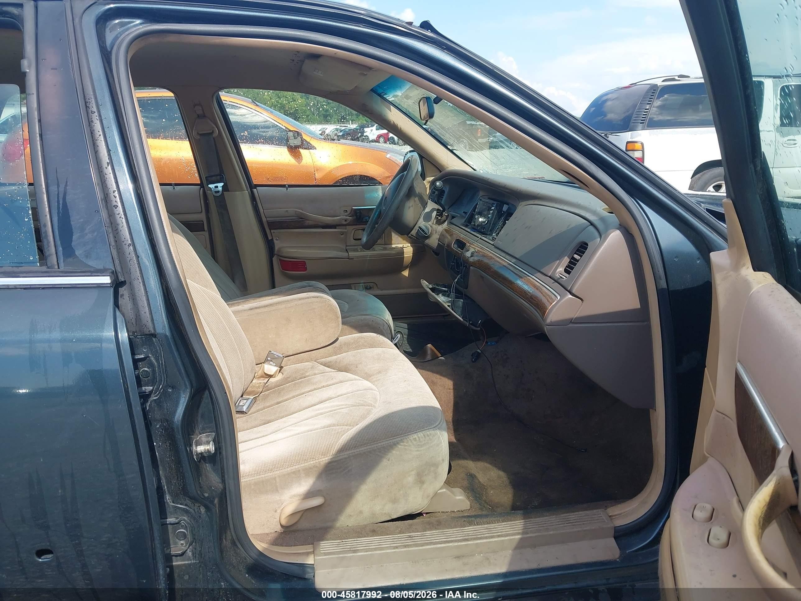 1998 Mercury Grand Marquis   Dark Blue vin: 2MEFM74W8WX622022