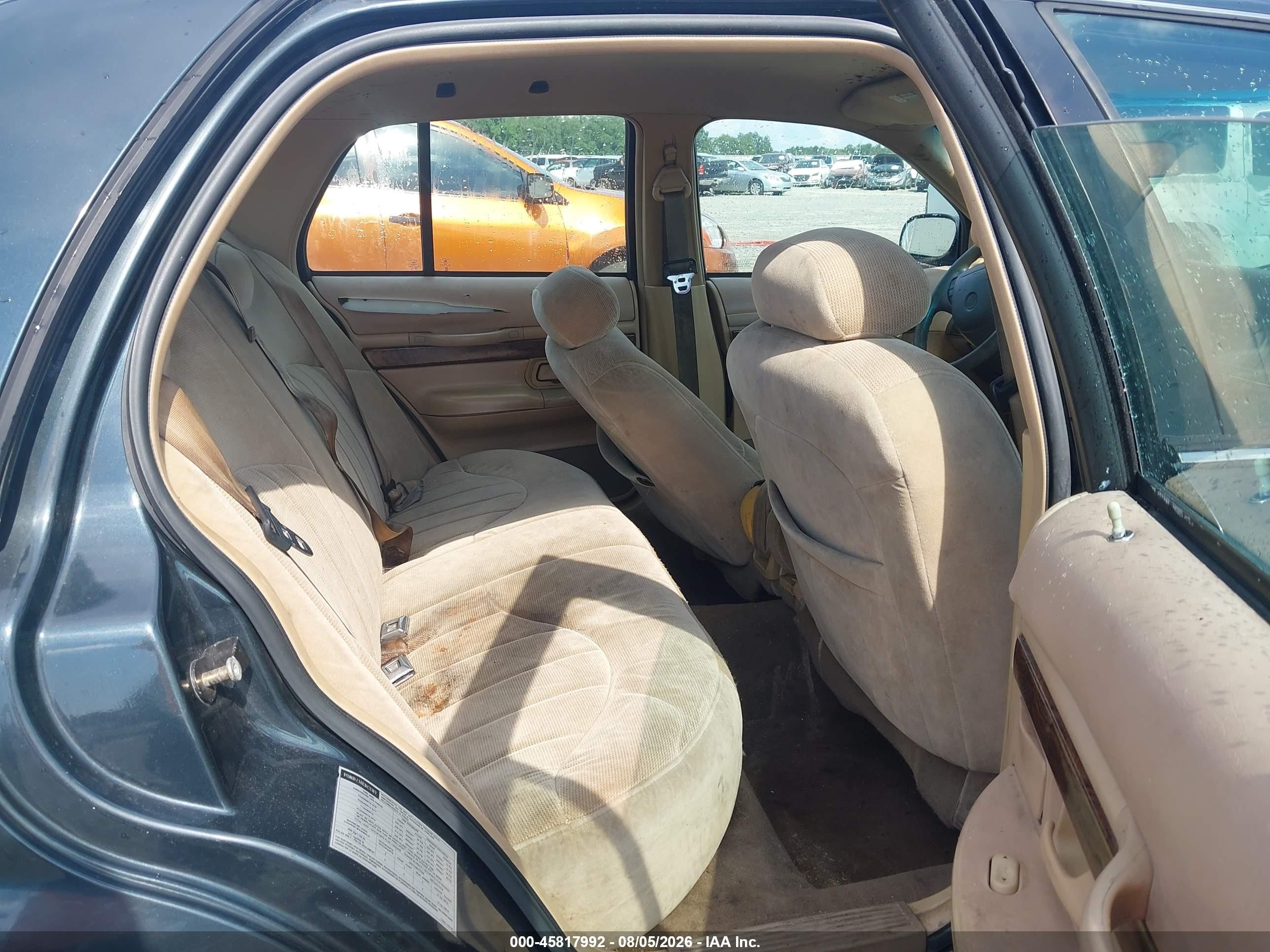 1998 Mercury Grand Marquis   Dark Blue vin: 2MEFM74W8WX622022