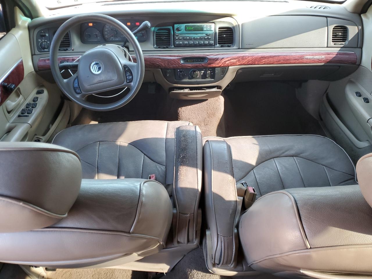2001 Mercury Grand Marquis Gs Gold vin: 2MEFM74W91X607294