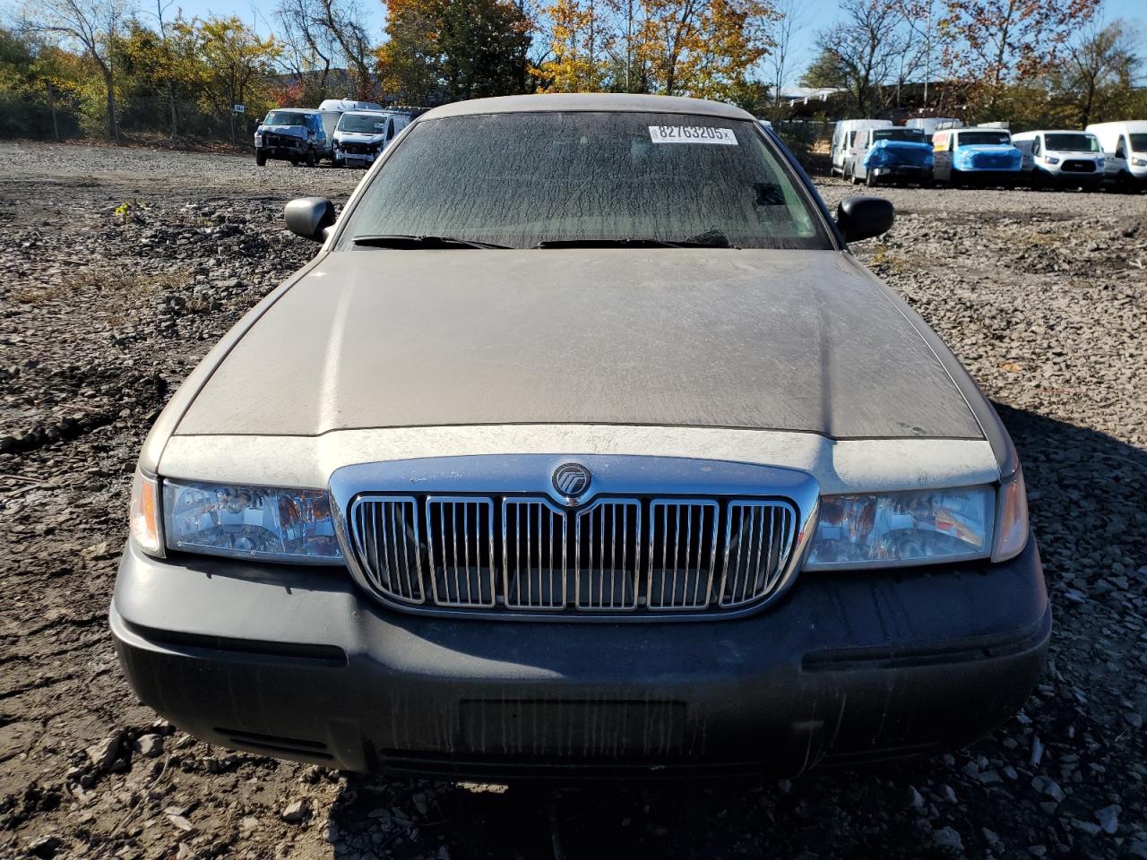 2001 Mercury Grand Marquis Gs Gold vin: 2MEFM74W91X607294
