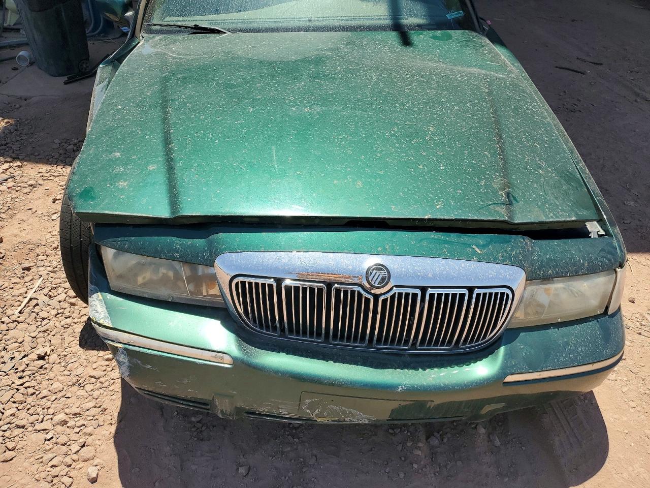 2001 Mercury Grand Marquis Gs Green vin: 2MEFM74W91X607411