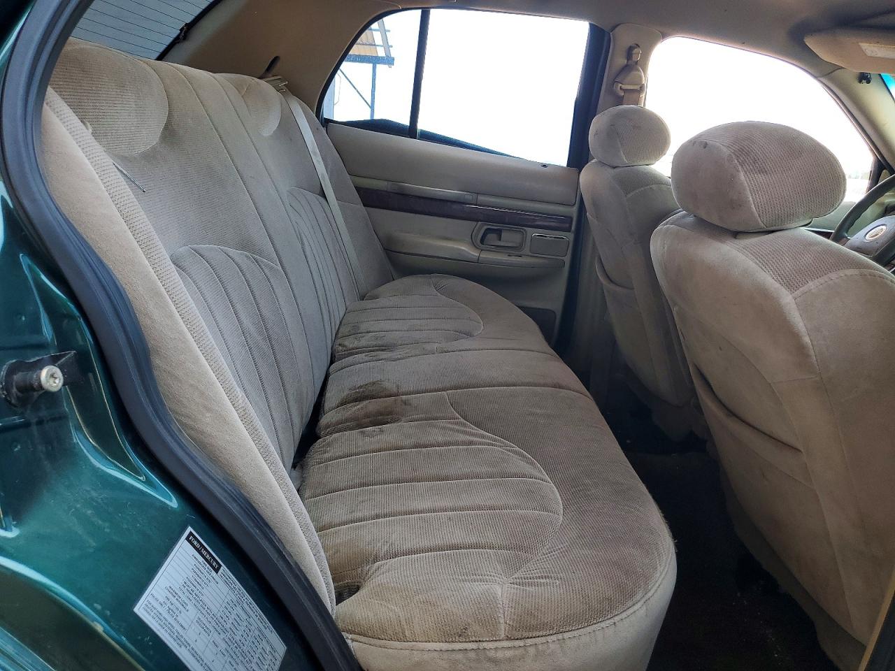 2001 Mercury Grand Marquis Gs Green vin: 2MEFM74W91X607411