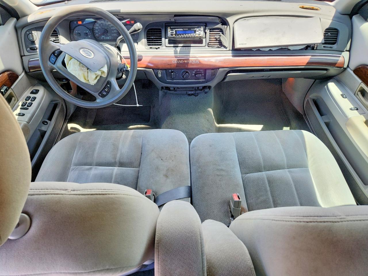 2003 Mercury Grand Marquis Gs Blue vin: 2MEFM74W93X692589