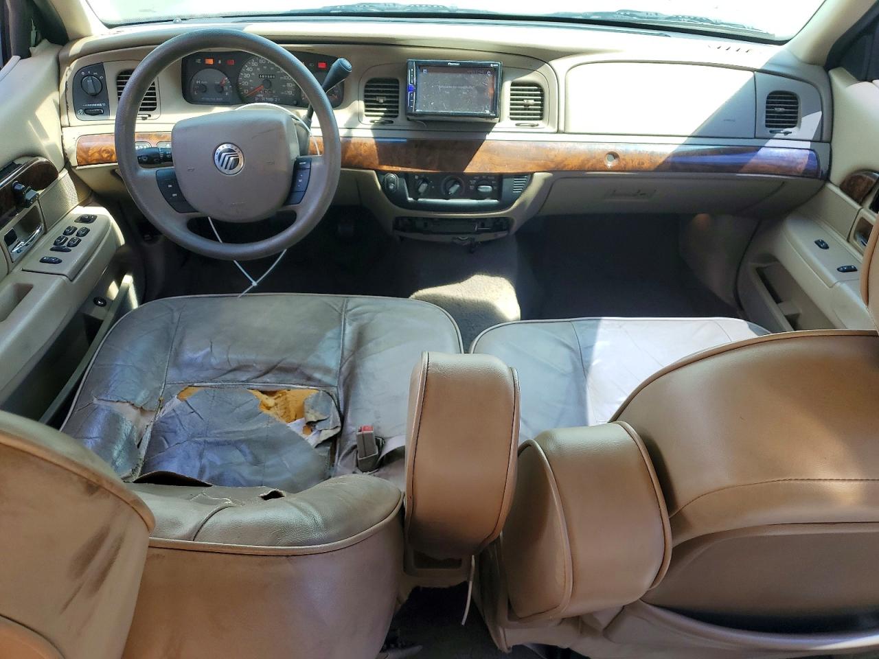 2005 Mercury Grand Marquis Gs Gold vin: 2MEFM74W95X629740
