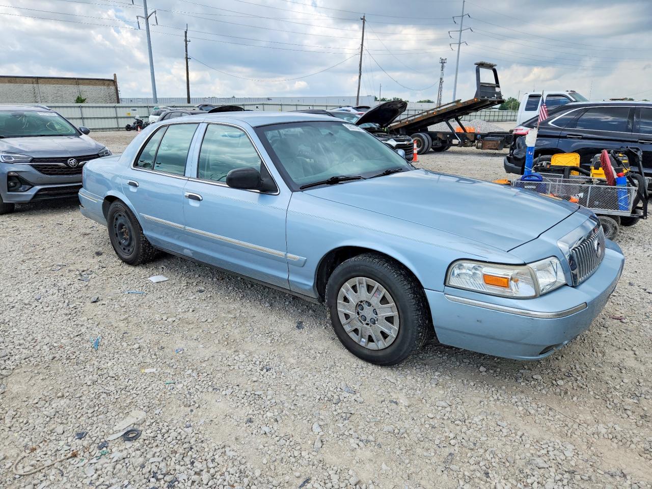 2006 Mercury Grand Marquis Gs Turquoise vin: 2MEFM74W96X600658