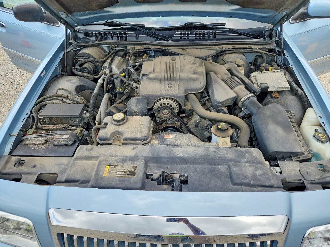 2006 Mercury Grand Marquis Gs Turquoise vin: 2MEFM74W96X600658