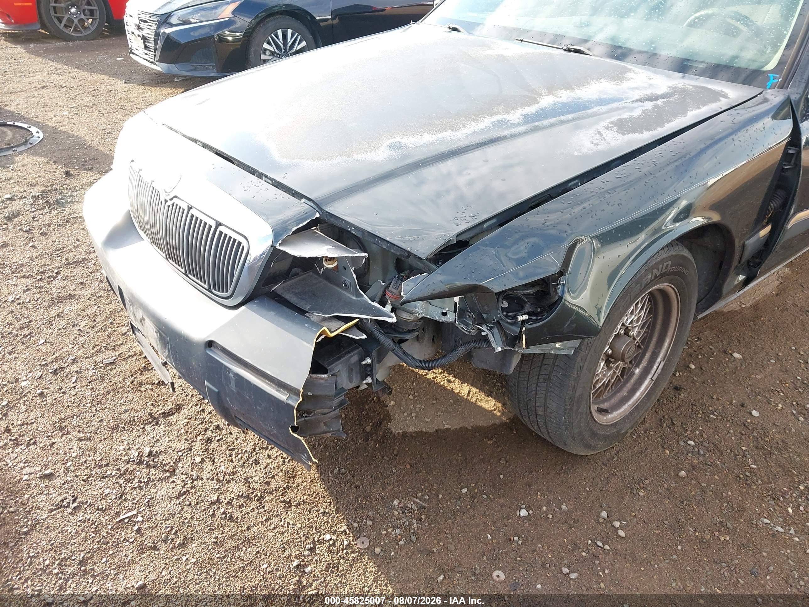 1999 Mercury Grand Marquis Gs Green vin: 2MEFM74W9XX664748