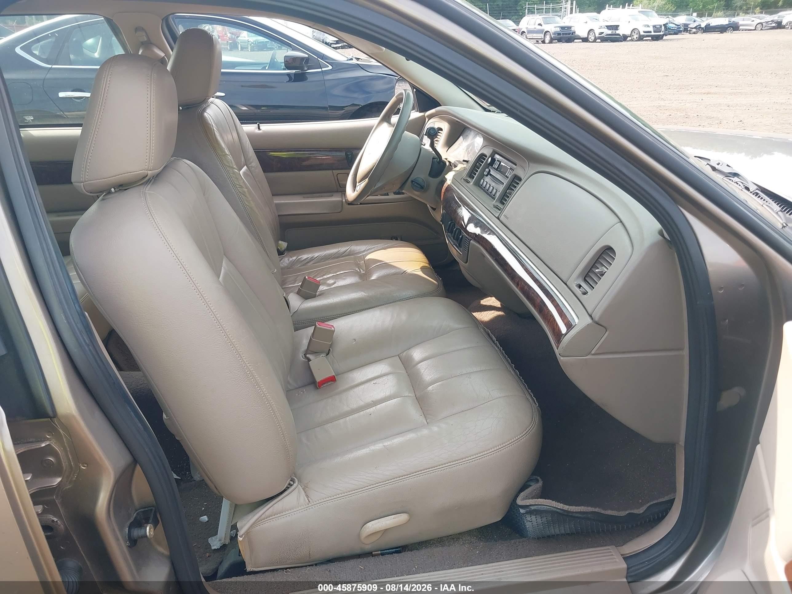 2004 Mercury Grand Marquis Gs Gray vin: 2MEFM74WX4X644228