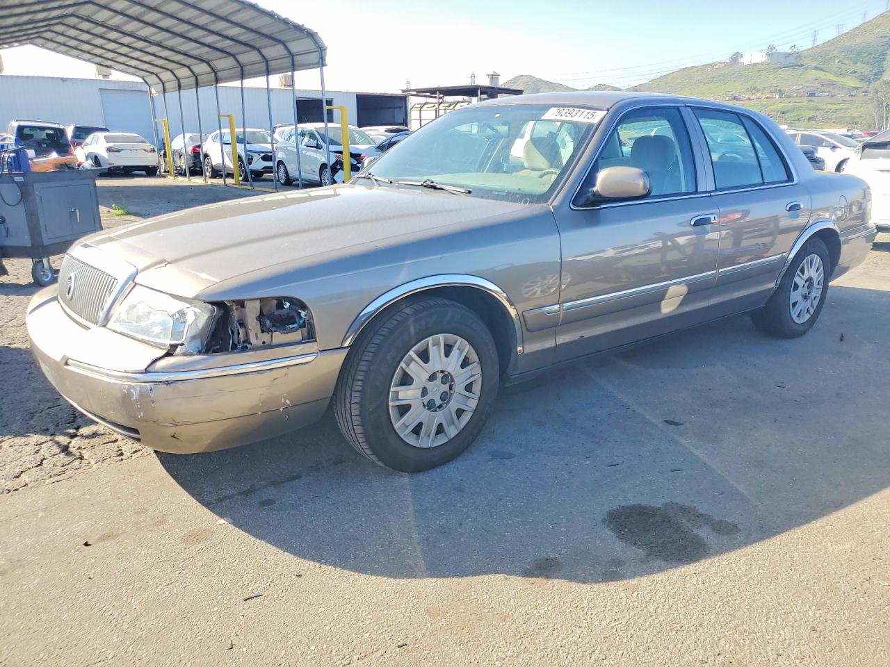 2004 Mercury Grand Marquis Gs Золотой vin: 2MEFM74WX4X662549