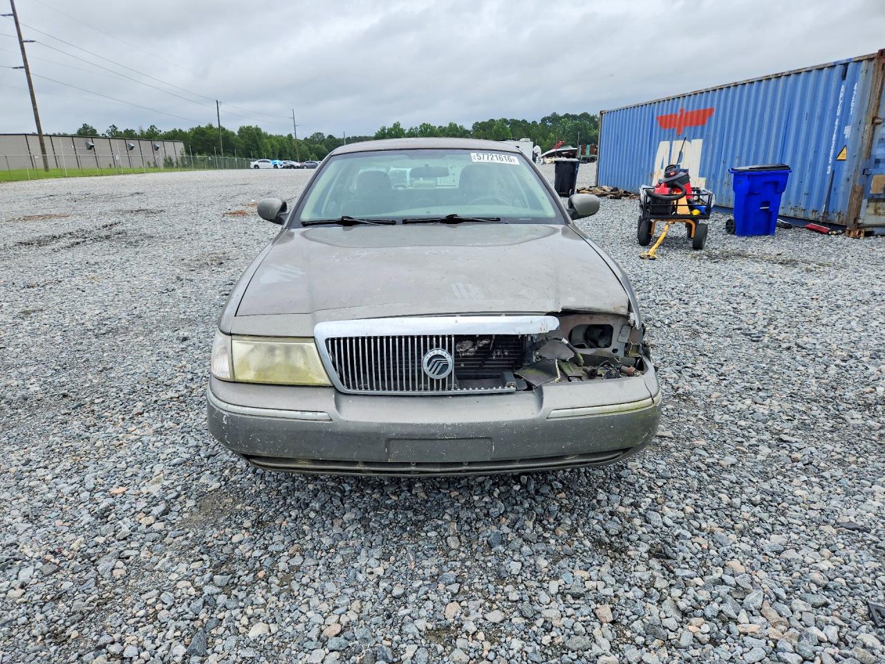 2004 Mercury Grand Marquis Gs Зеленый vin: 2MEFM74WX4X691713
