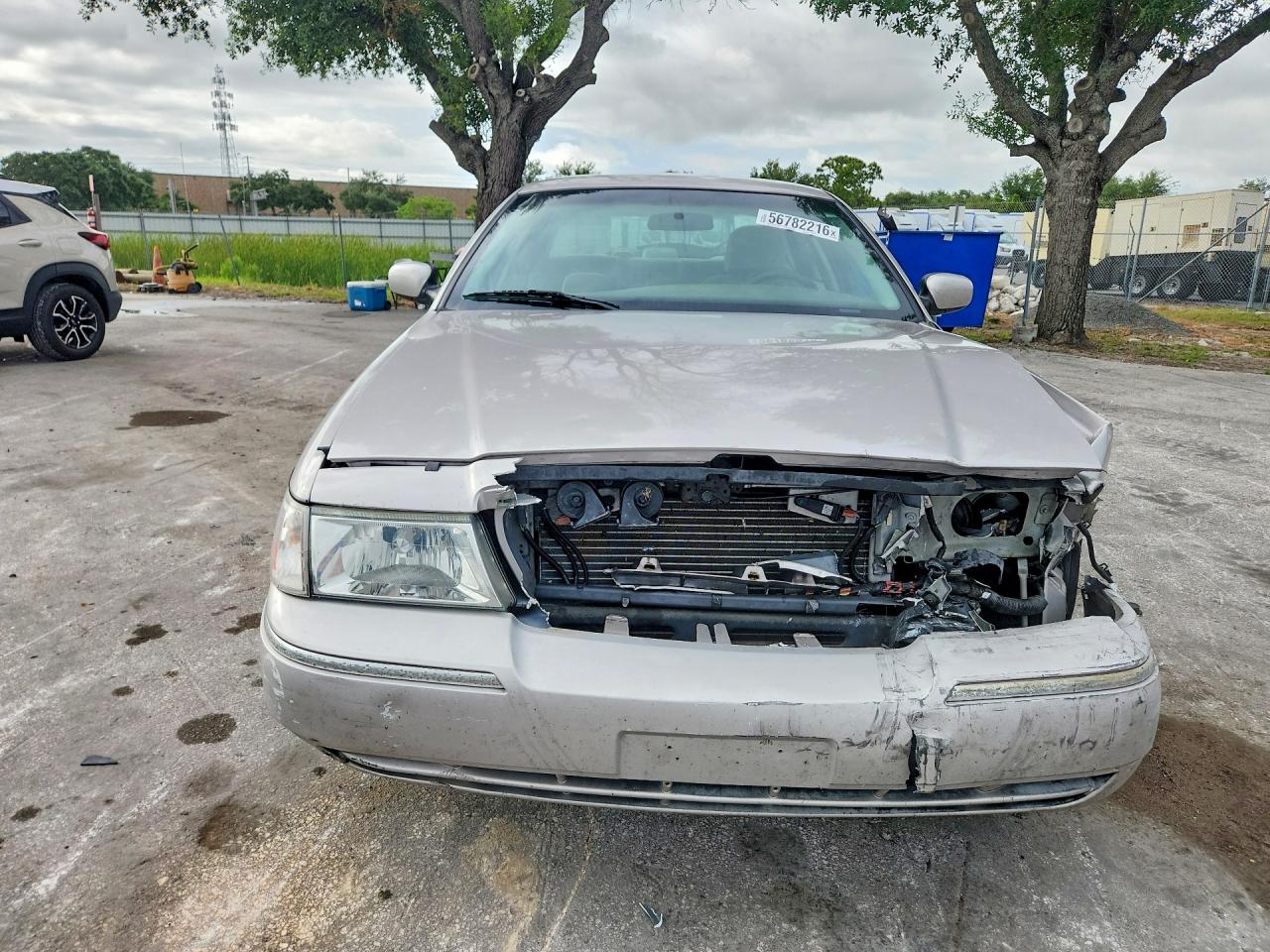 2005 Mercury Grand Marquis Gs Silver vin: 2MEFM74WX5X620982