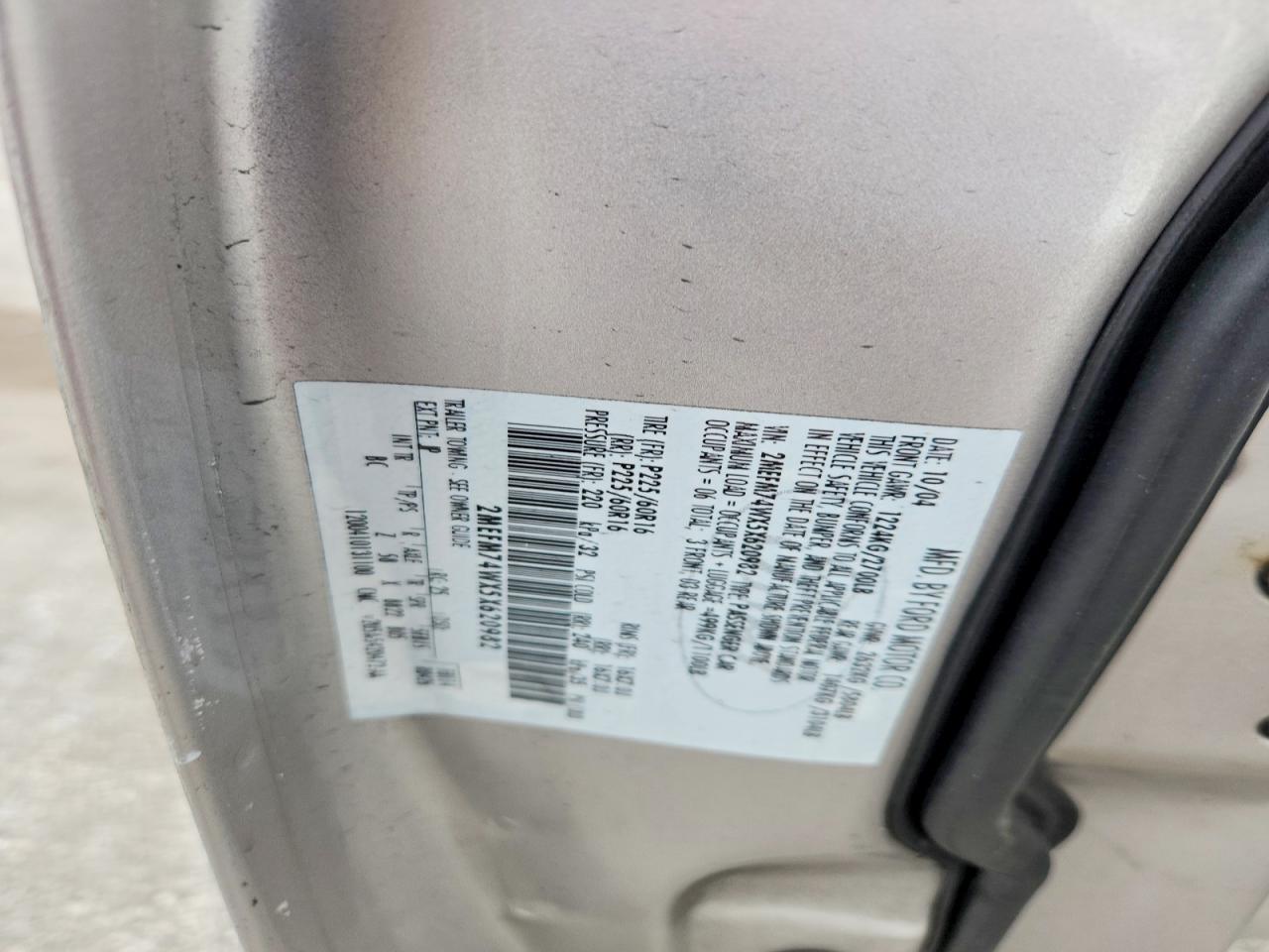 2005 Mercury Grand Marquis Gs Silver vin: 2MEFM74WX5X620982