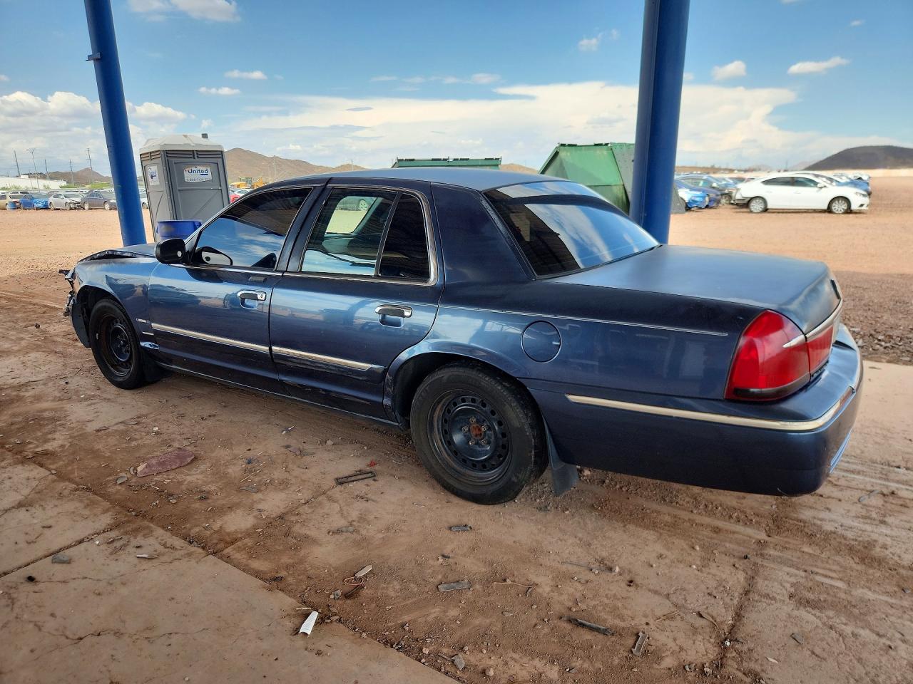 1998 Mercury Grand Marquis Gs Blue vin: 2MEFM74WXWX605223