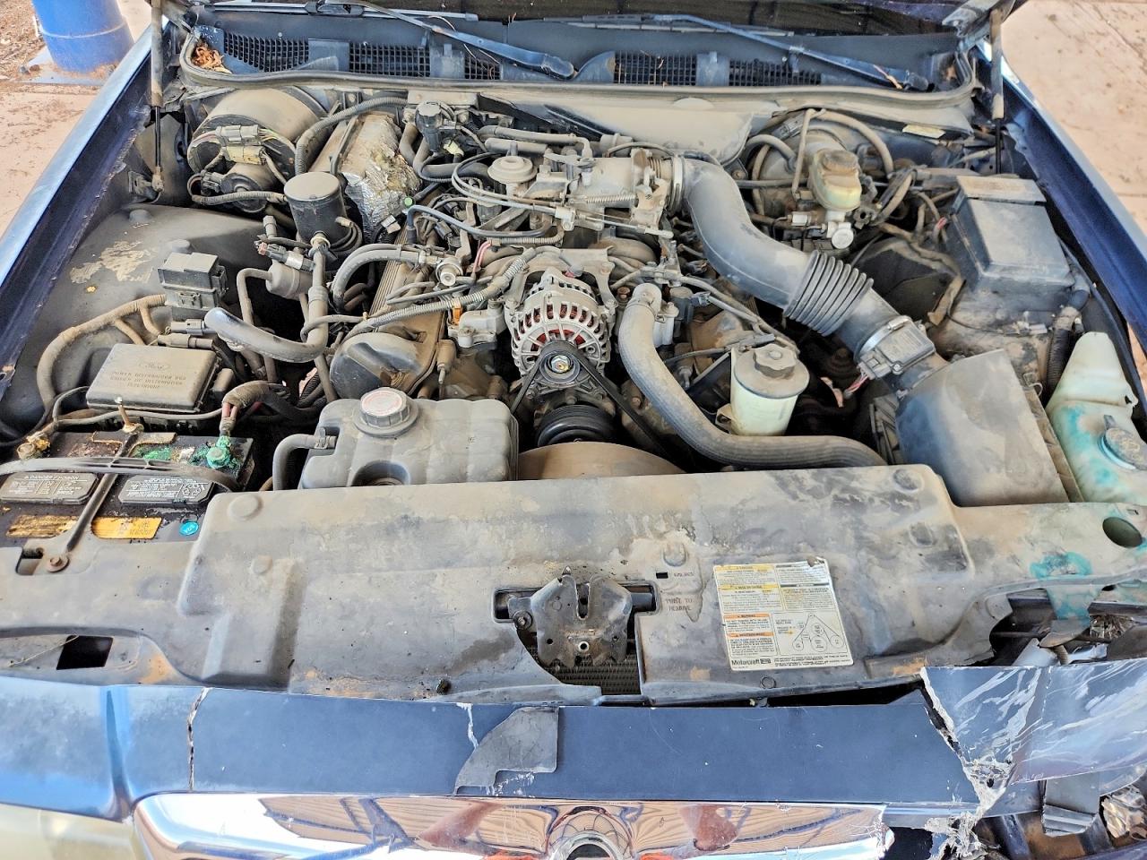 1998 Mercury Grand Marquis Gs Blue vin: 2MEFM74WXWX605223
