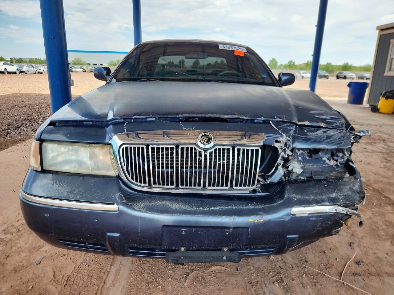 1998 Mercury Grand Marquis Gs Blue vin: 2MEFM74WXWX605223