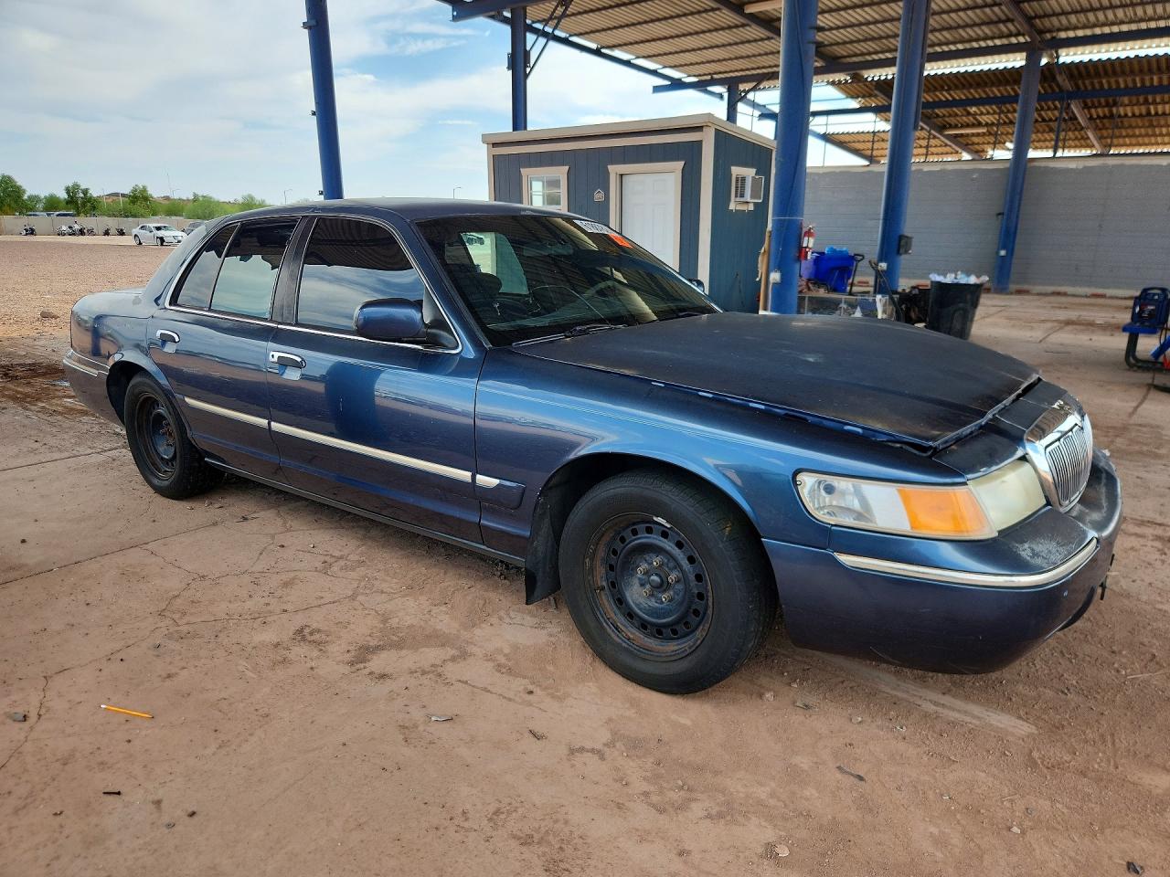 1998 Mercury Grand Marquis Gs Blue vin: 2MEFM74WXWX605223