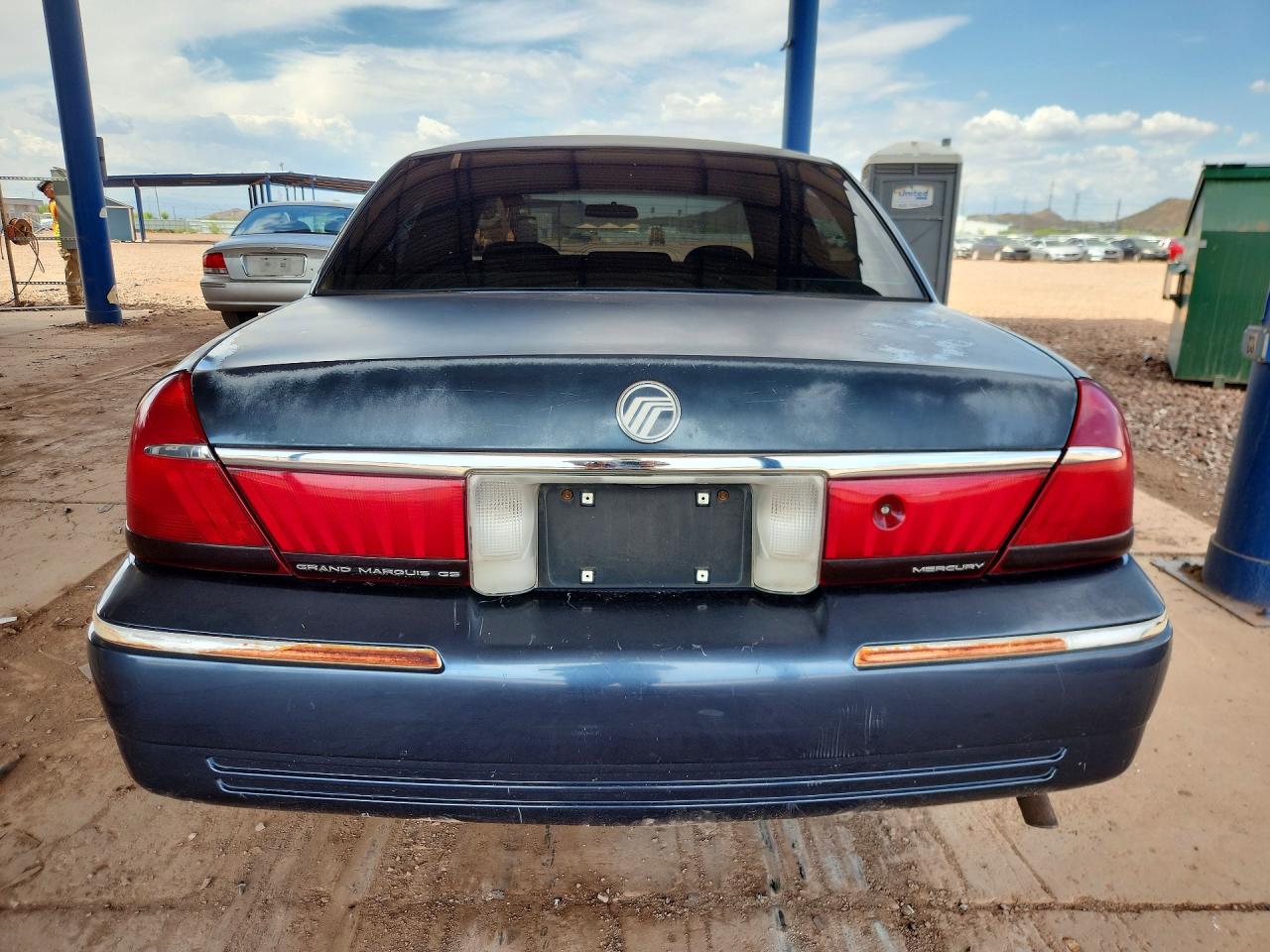 1998 Mercury Grand Marquis Gs Blue vin: 2MEFM74WXWX605223