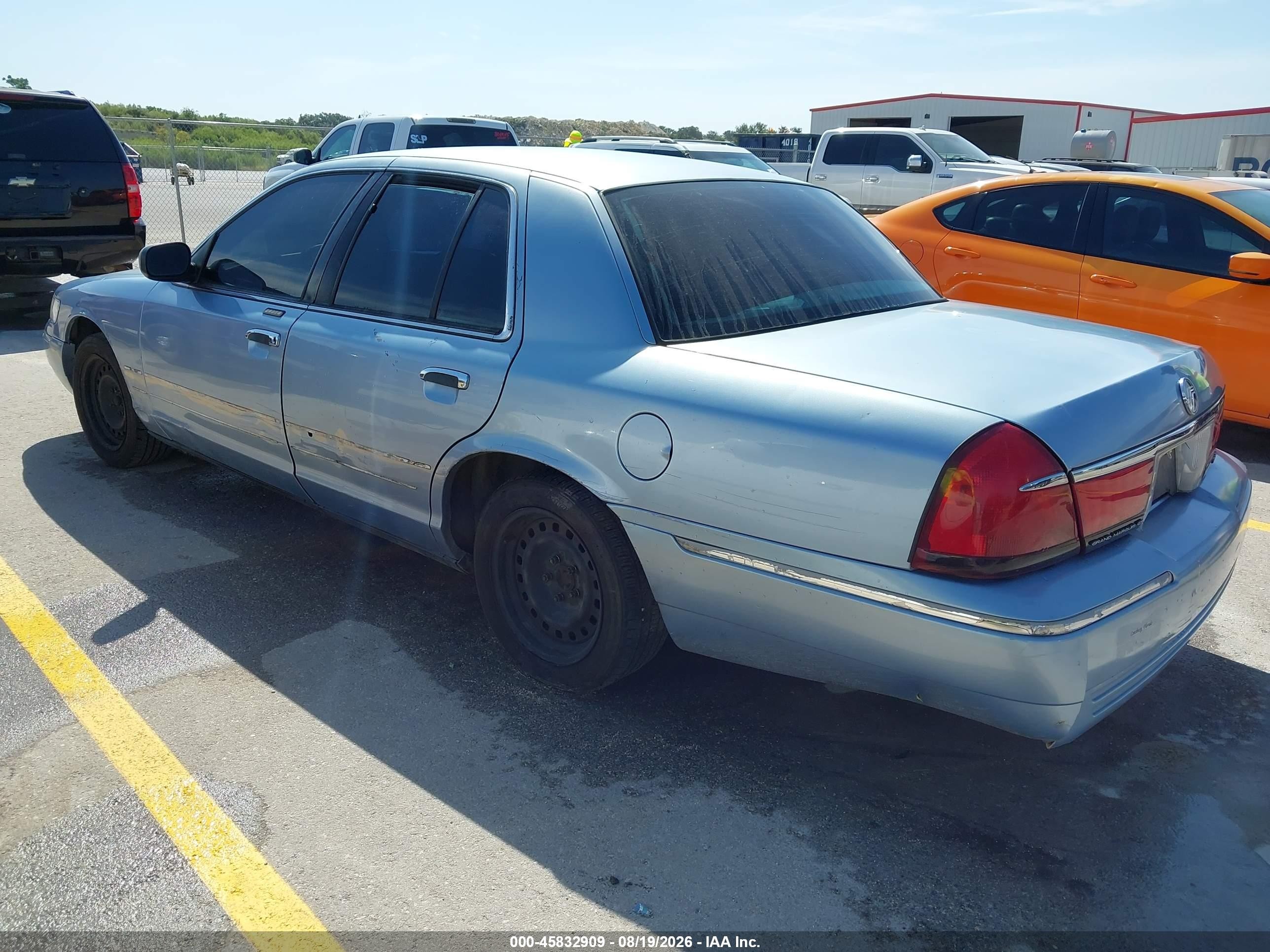 1998 Mercury Grand Marquis   Light Blue vin: 2MEFM74WXWX633376