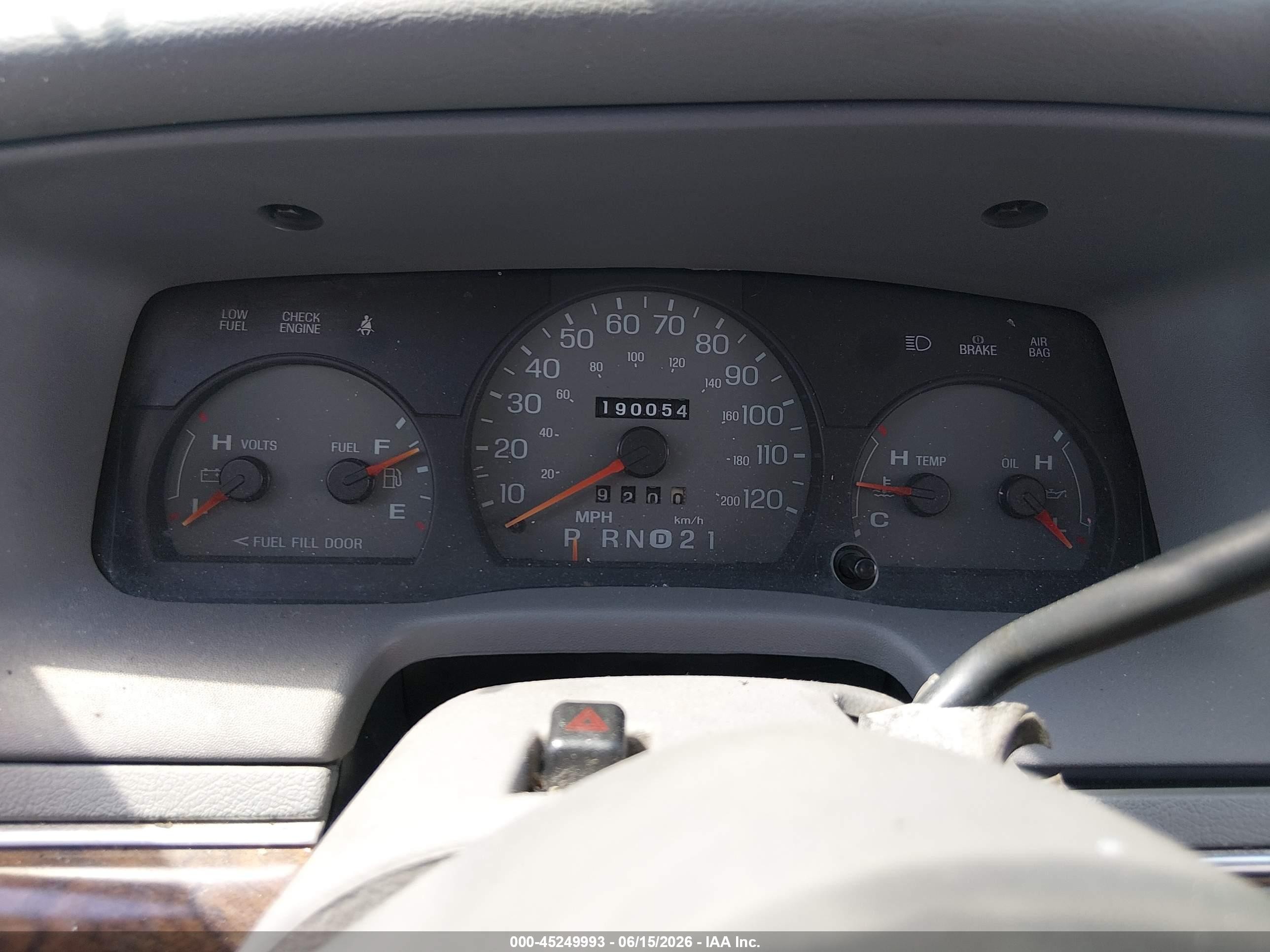 1999 Mercury Grand Marquis Gs Light Blue vin: 2MEFM74WXXX675466