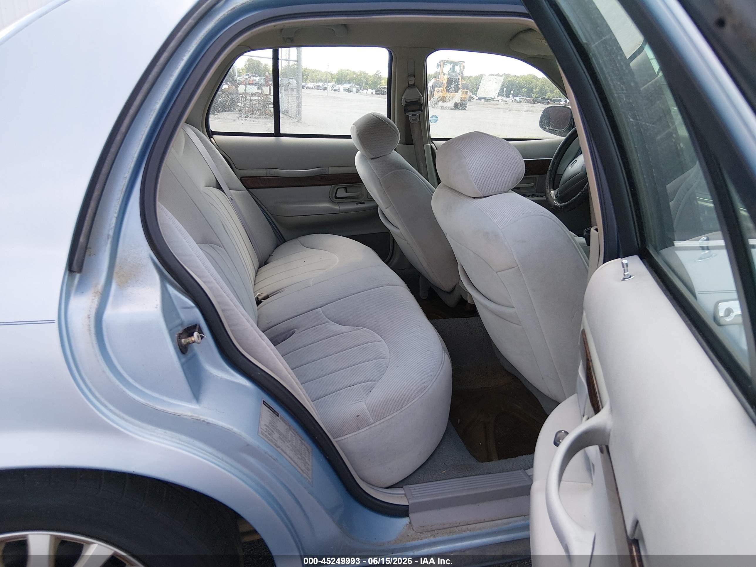 1999 Mercury Grand Marquis Gs Light Blue vin: 2MEFM74WXXX675466