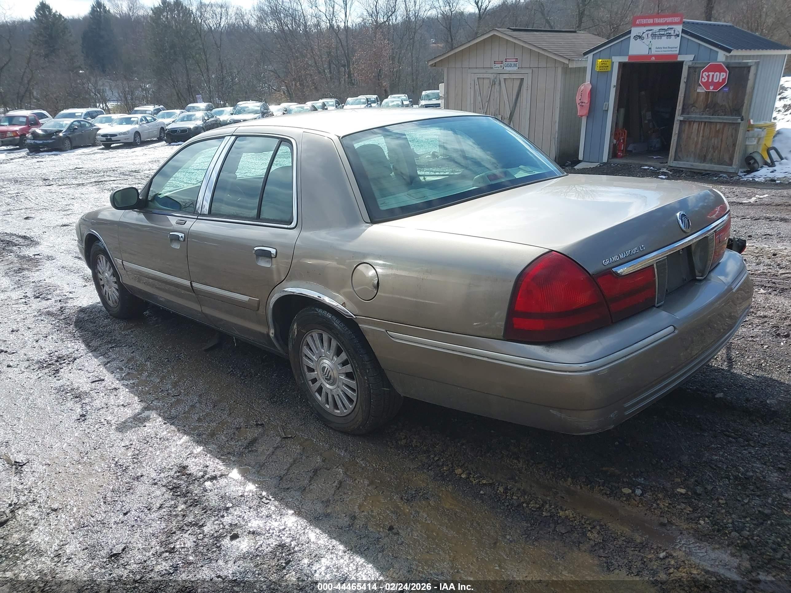 2006 Mercury Grand Marquis Ls Beige vin: 2MEFM75V06X640228