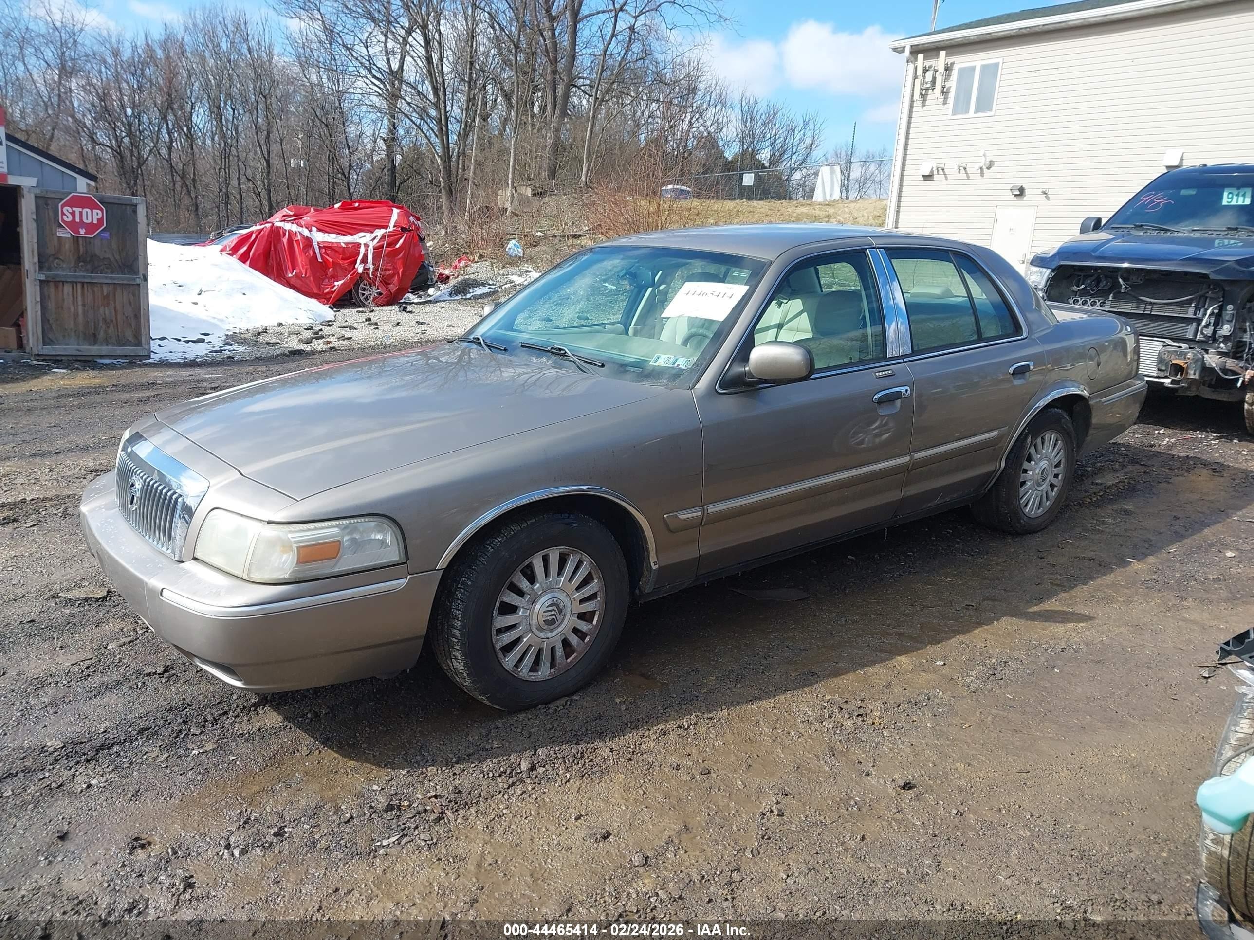 2006 Mercury Grand Marquis Ls Beige vin: 2MEFM75V06X640228