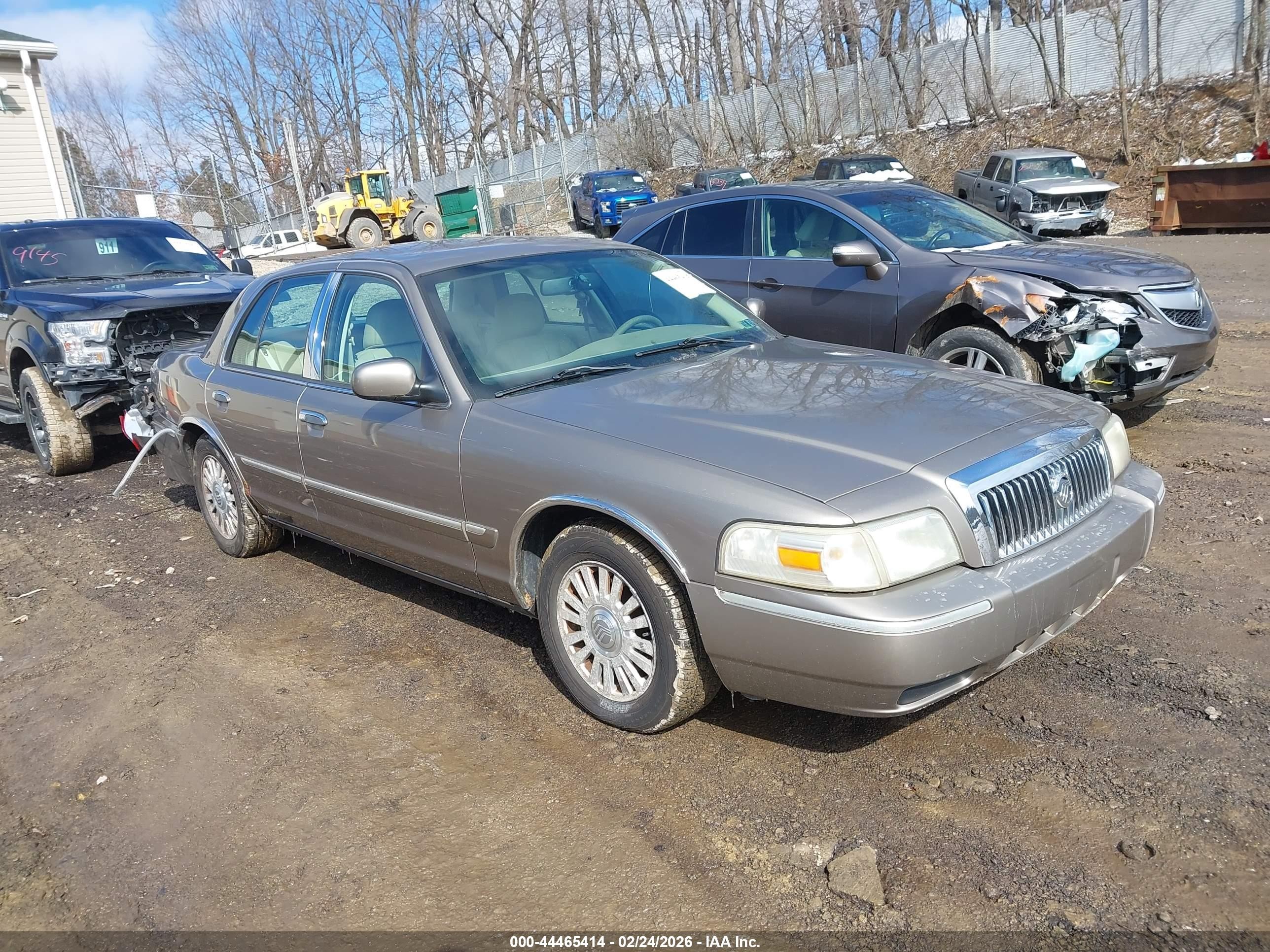 2006 Mercury Grand Marquis Ls Beige vin: 2MEFM75V06X640228