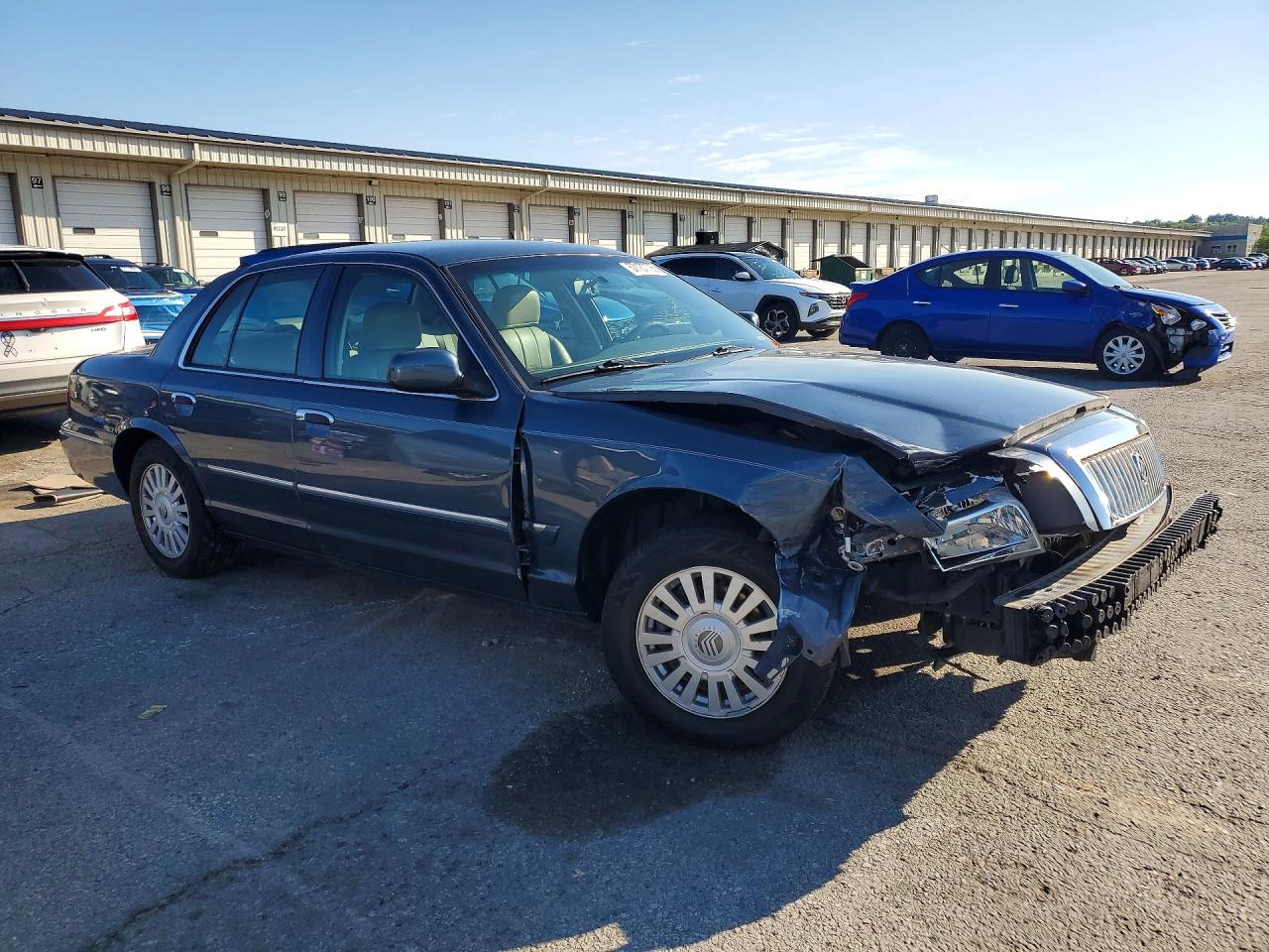 2007 Mercury Grand Marquis Ls Синий vin: 2MEFM75V07X643115