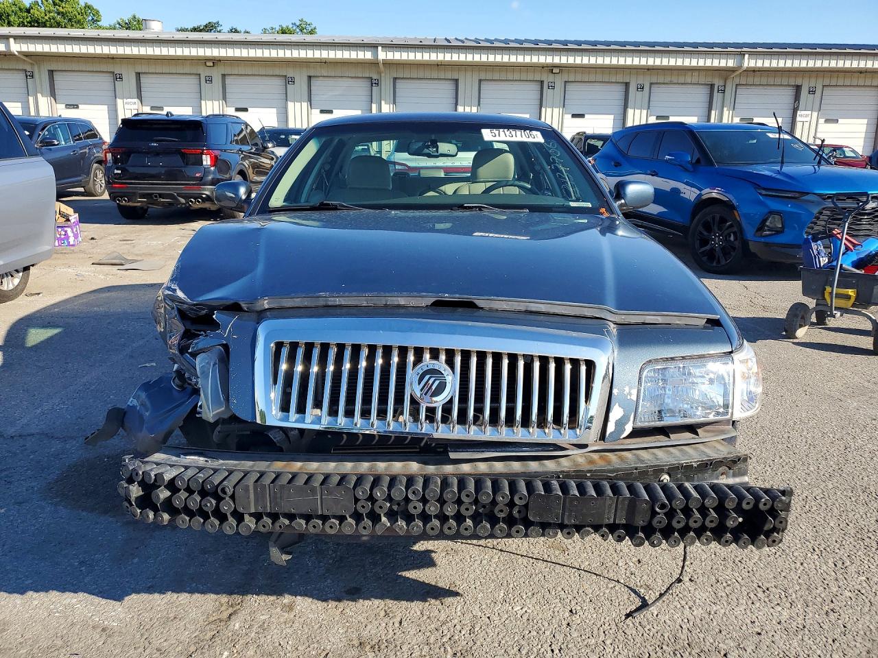 2007 Mercury Grand Marquis Ls Синий vin: 2MEFM75V07X643115
