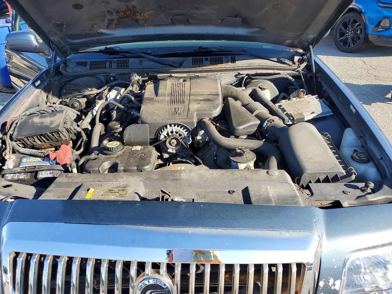 2007 Mercury Grand Marquis Ls Синий vin: 2MEFM75V07X643115