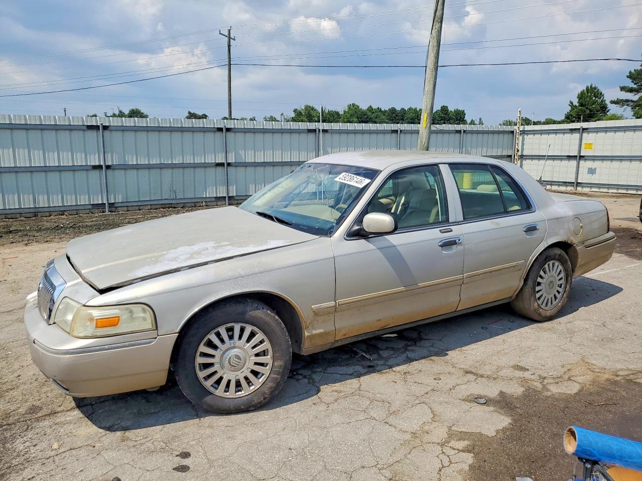 2008 Mercury Grand Marquis Ls Gold vin: 2MEFM75V08X605532