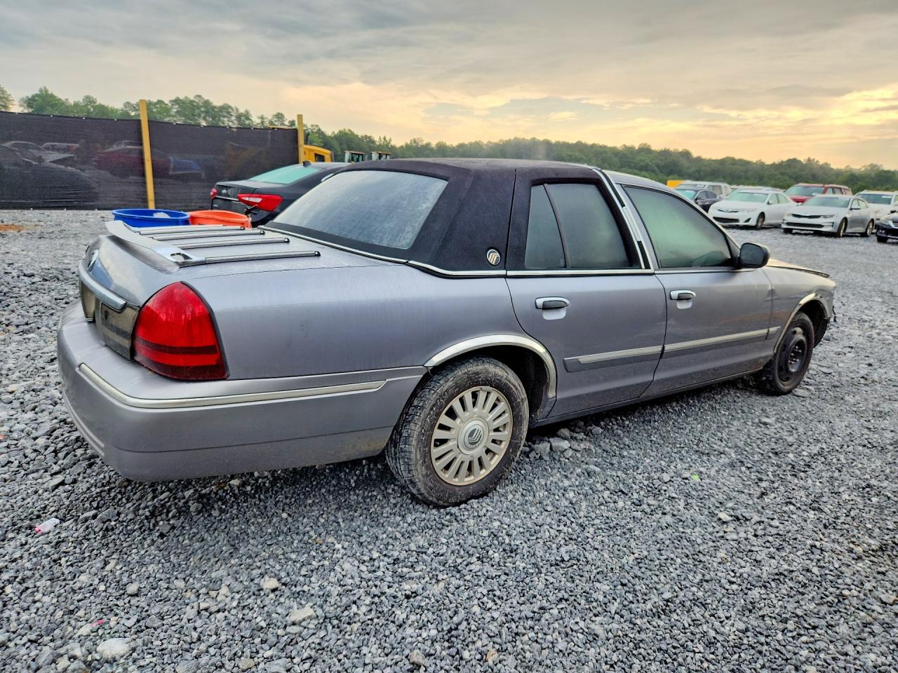 2006 Mercury Grand Marquis Ls Gray vin: 2MEFM75V16X640142