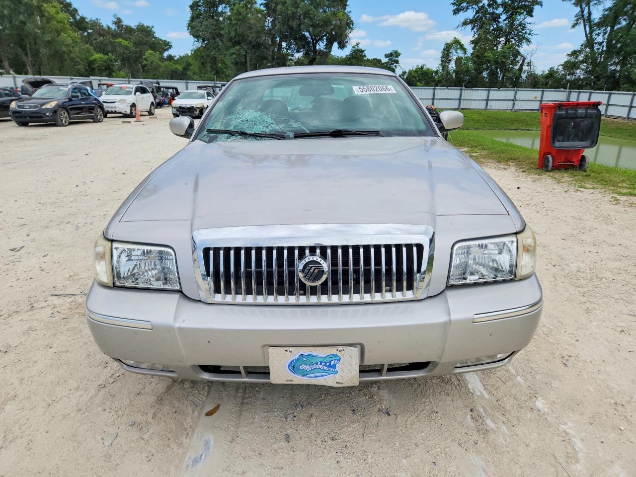 2007 Mercury Grand Marquis Ls Silver vin: 2MEFM75V17X622998