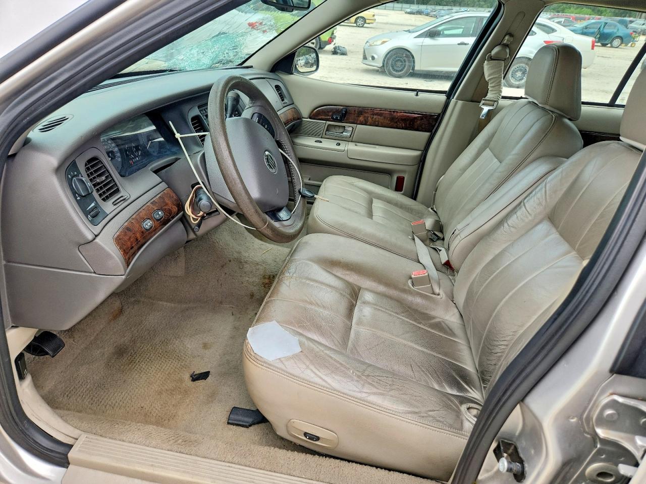 2007 Mercury Grand Marquis Ls Silver vin: 2MEFM75V17X622998
